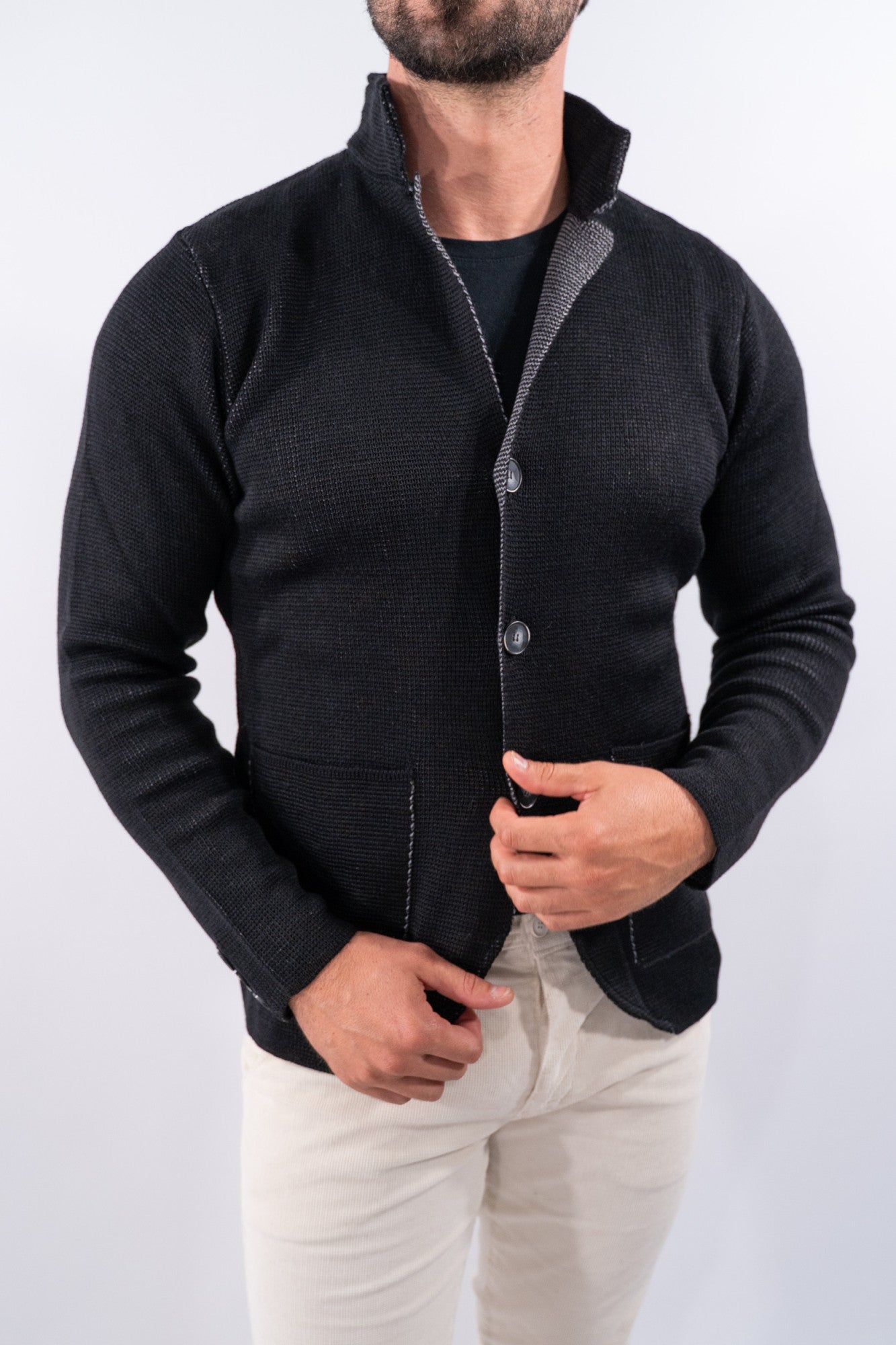 Blazer in maglia