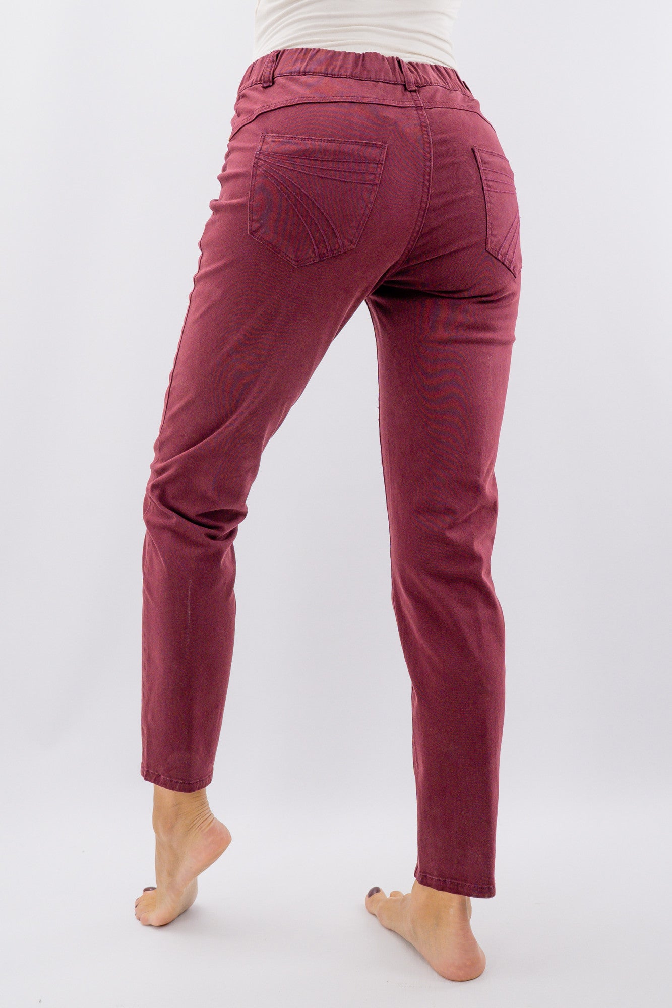 Jeggings in drill di cotone