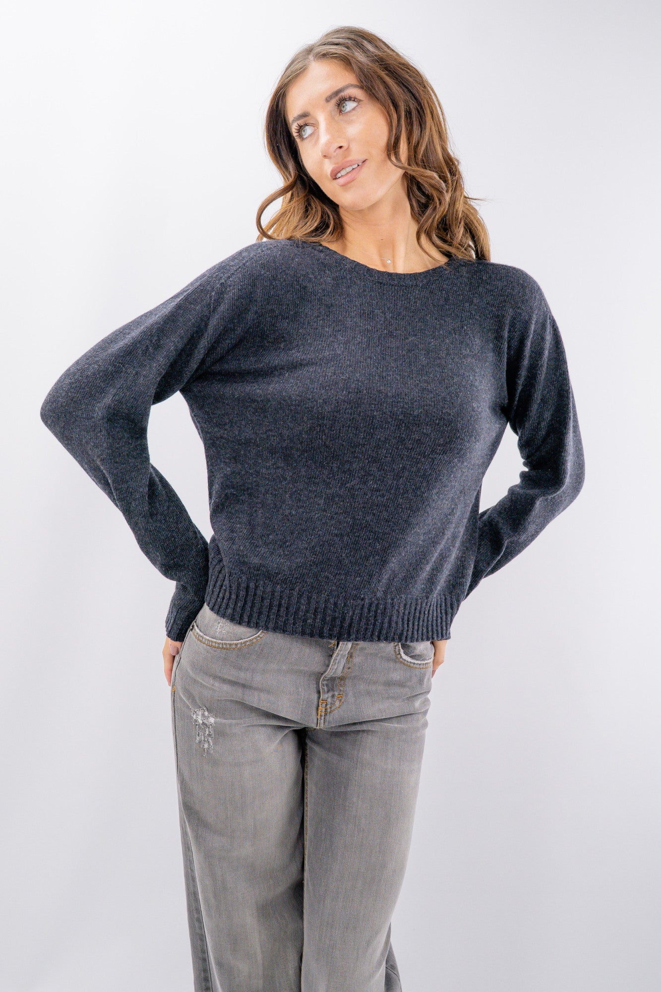 Maglia girocollo corta