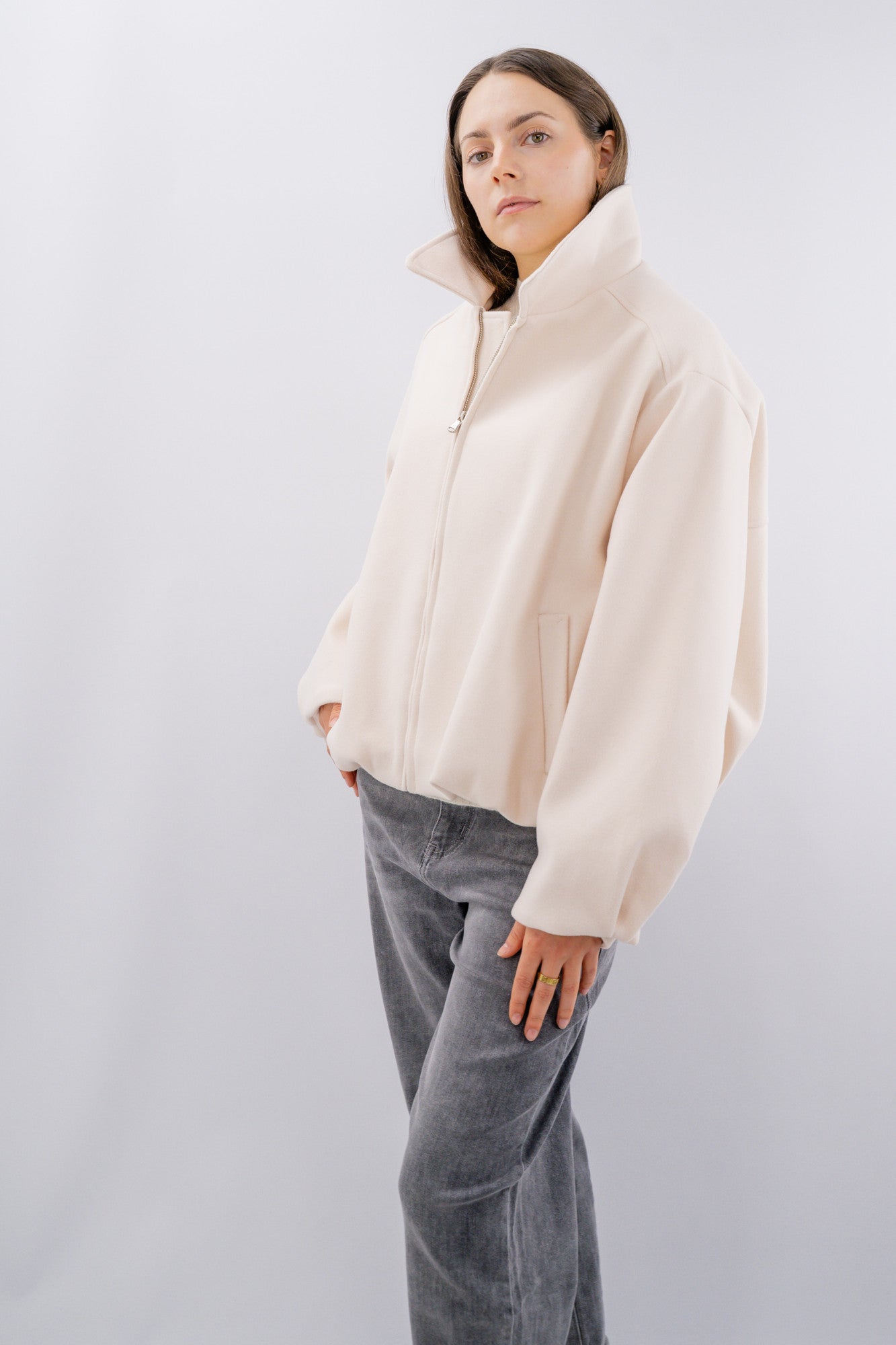 Cappotto bomber foderato
