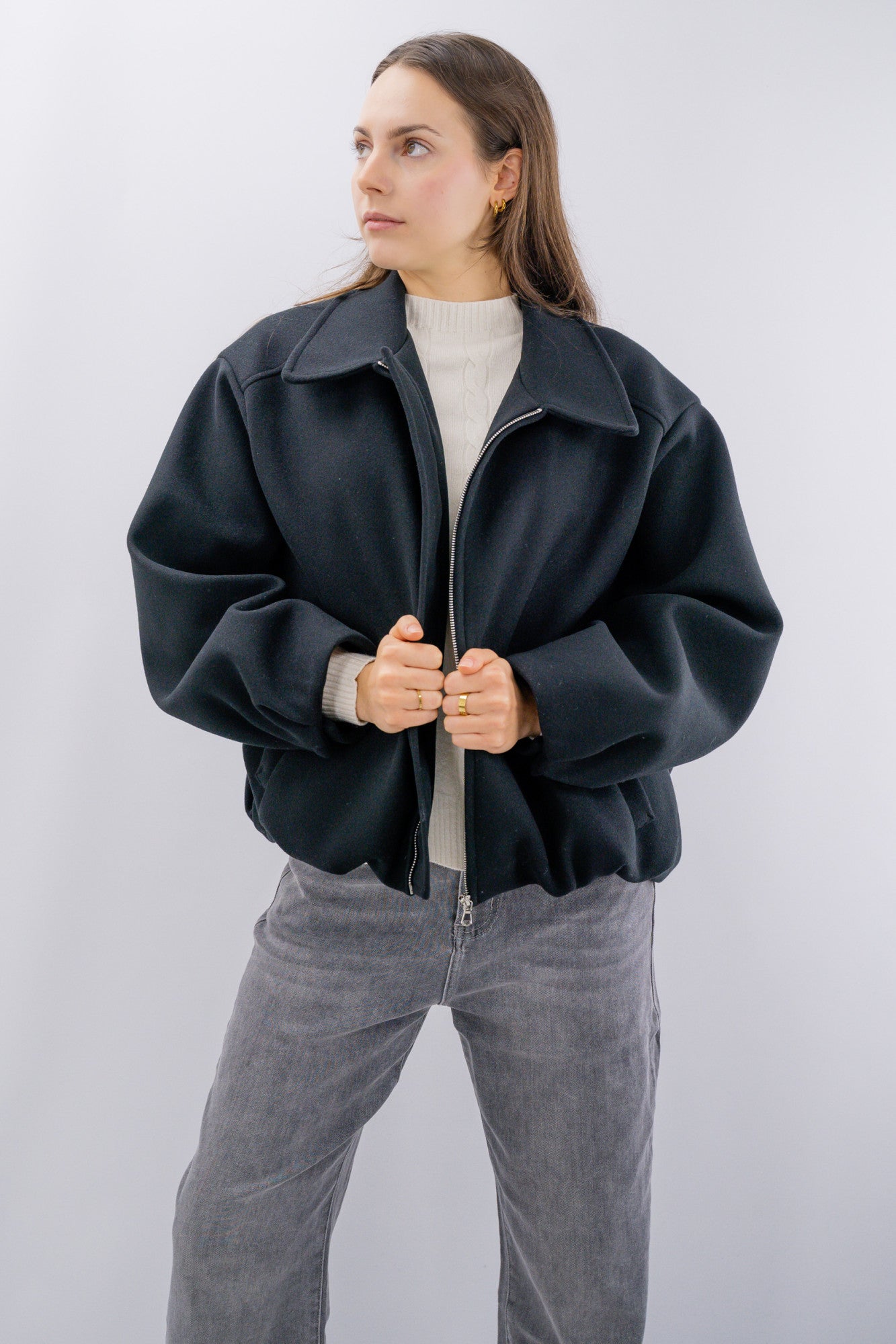Cappotto bomber foderato