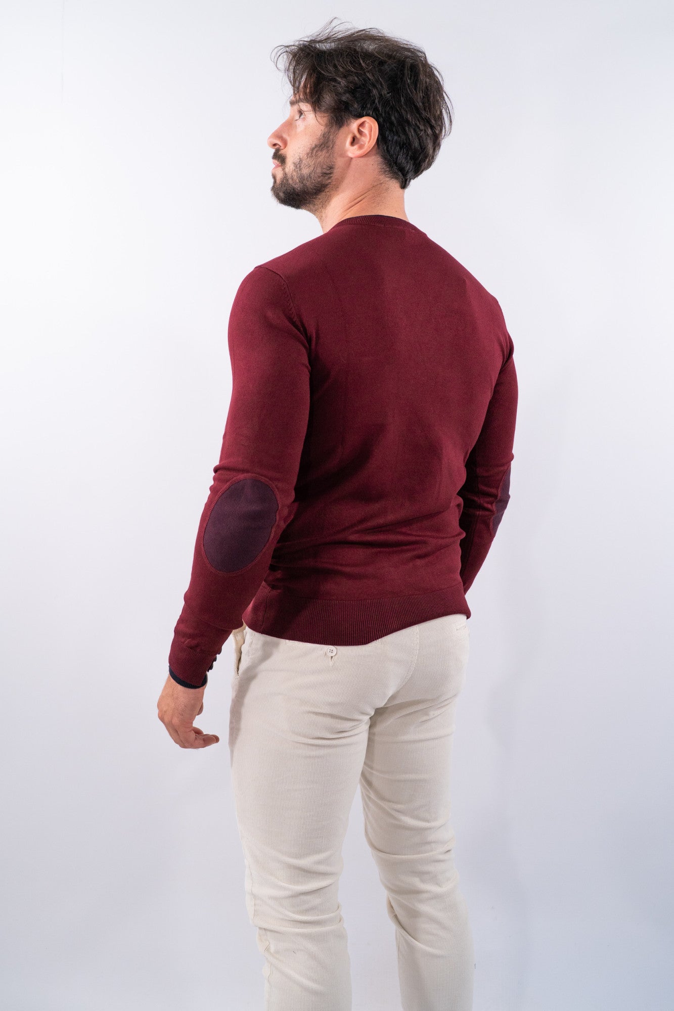 Maglia con doppio collo