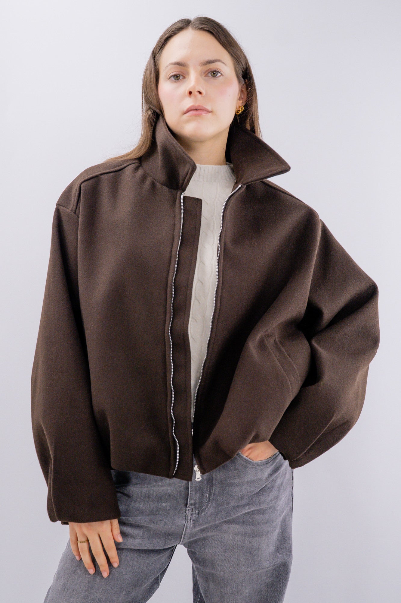 Cappotto bomber foderato