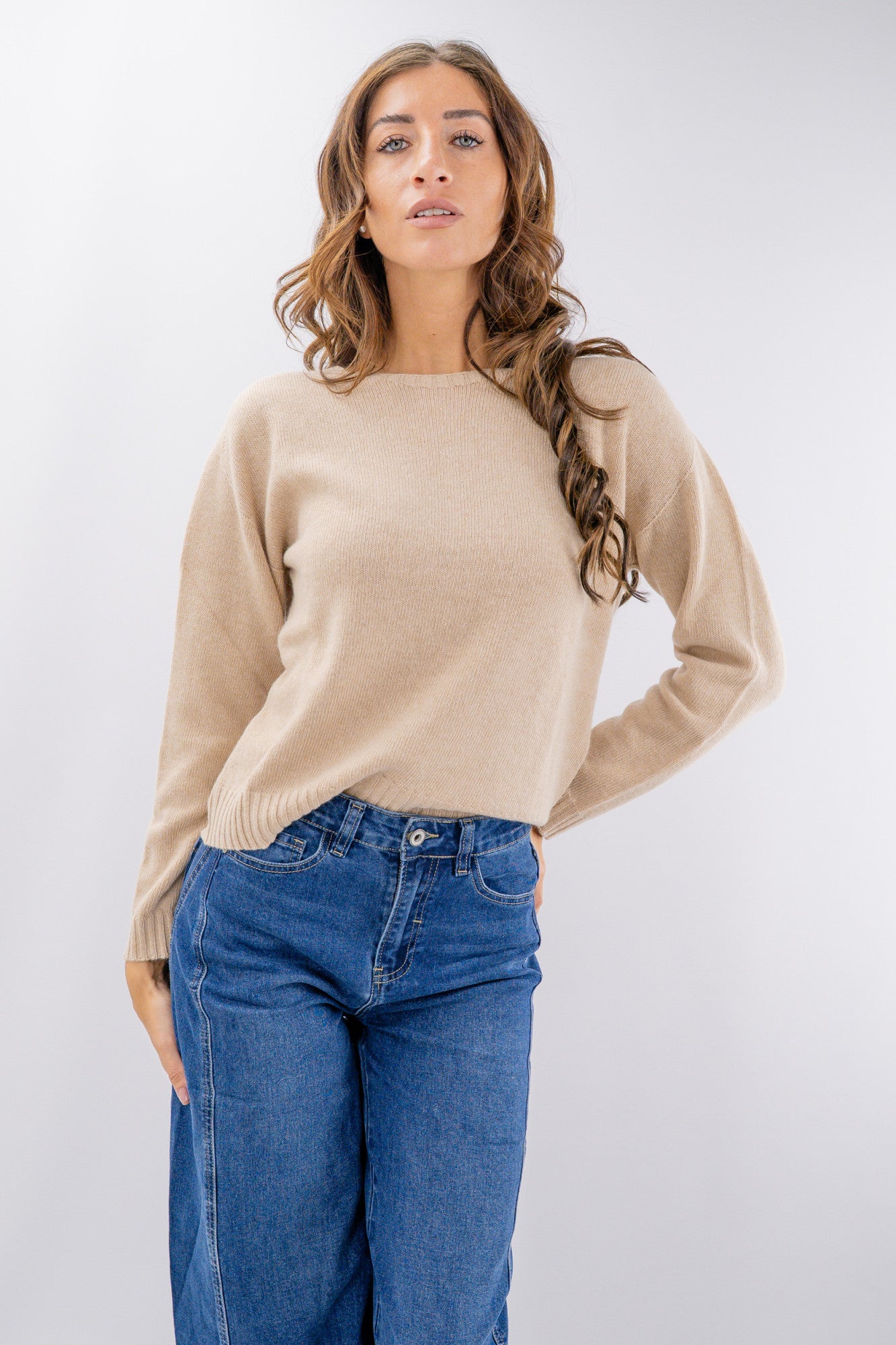 Maglia girocollo corta