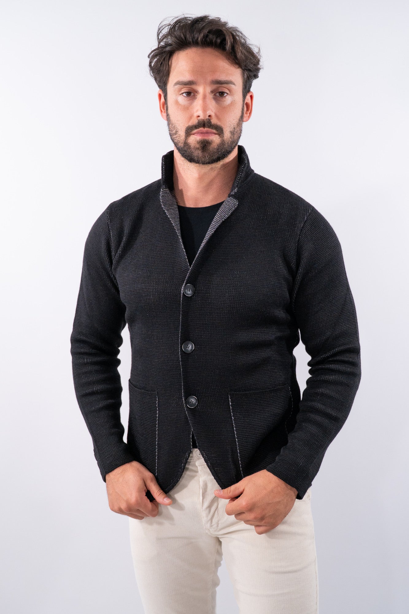 Blazer in maglia