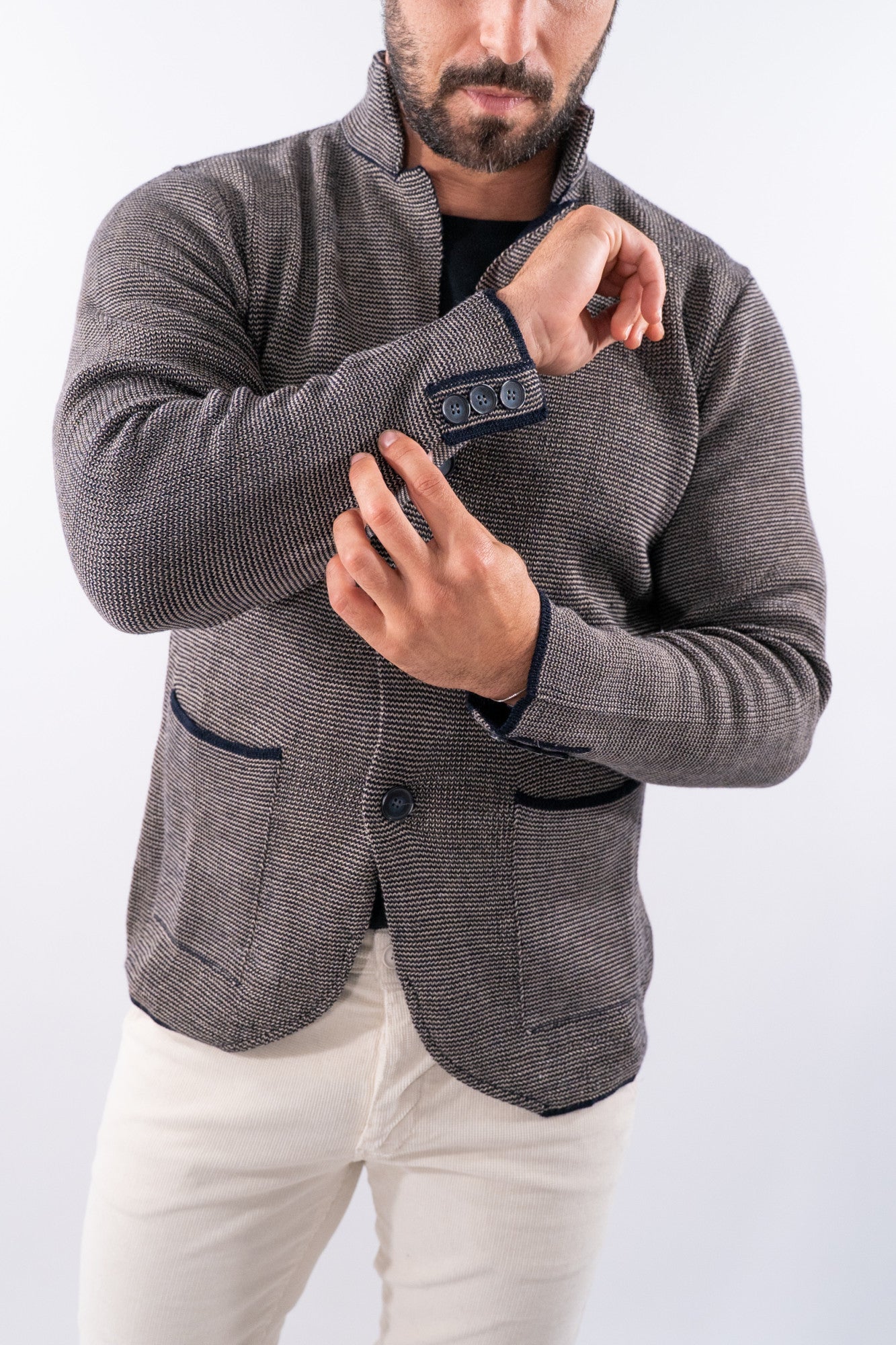 Blazer in maglia
