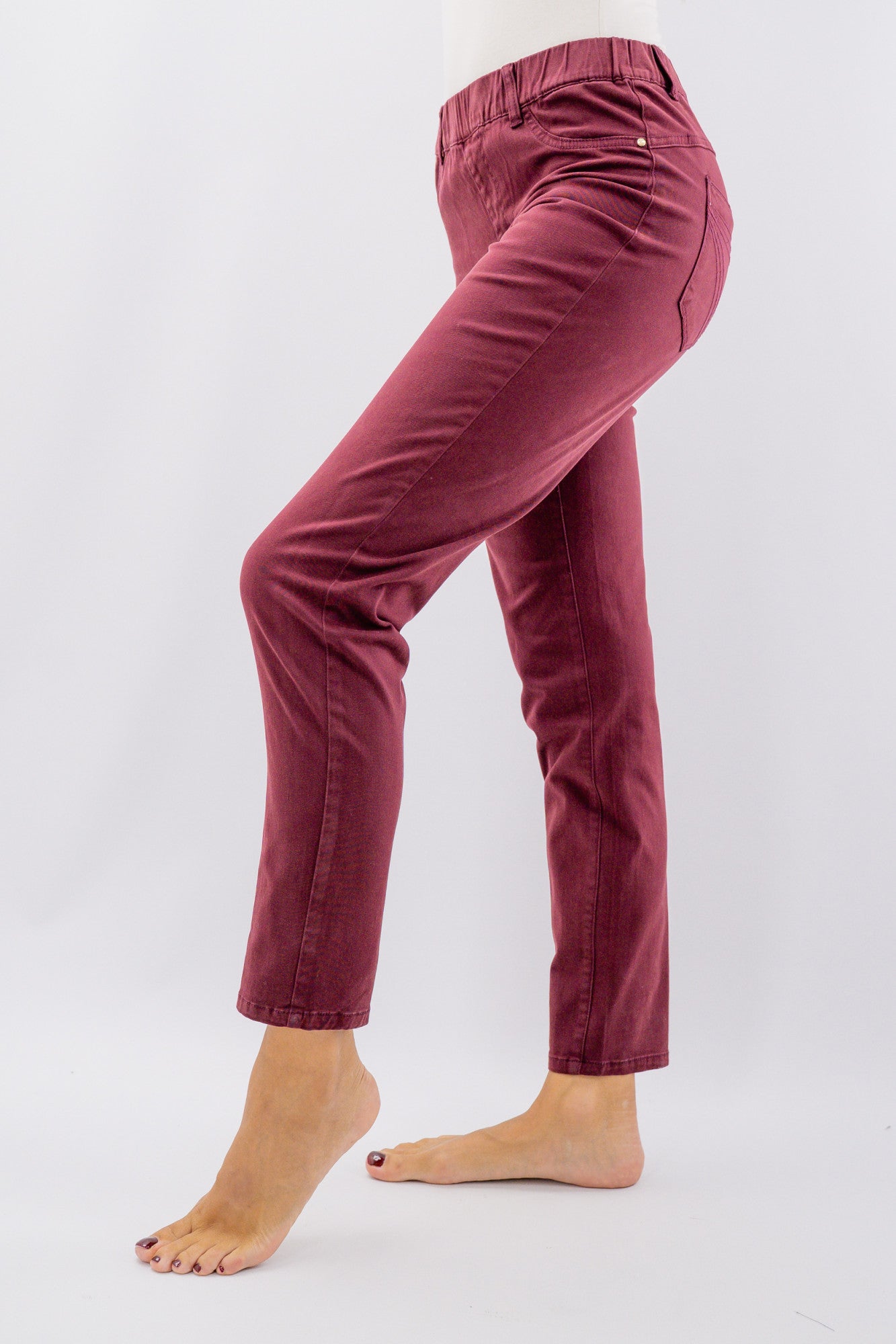 Jeggings in drill di cotone