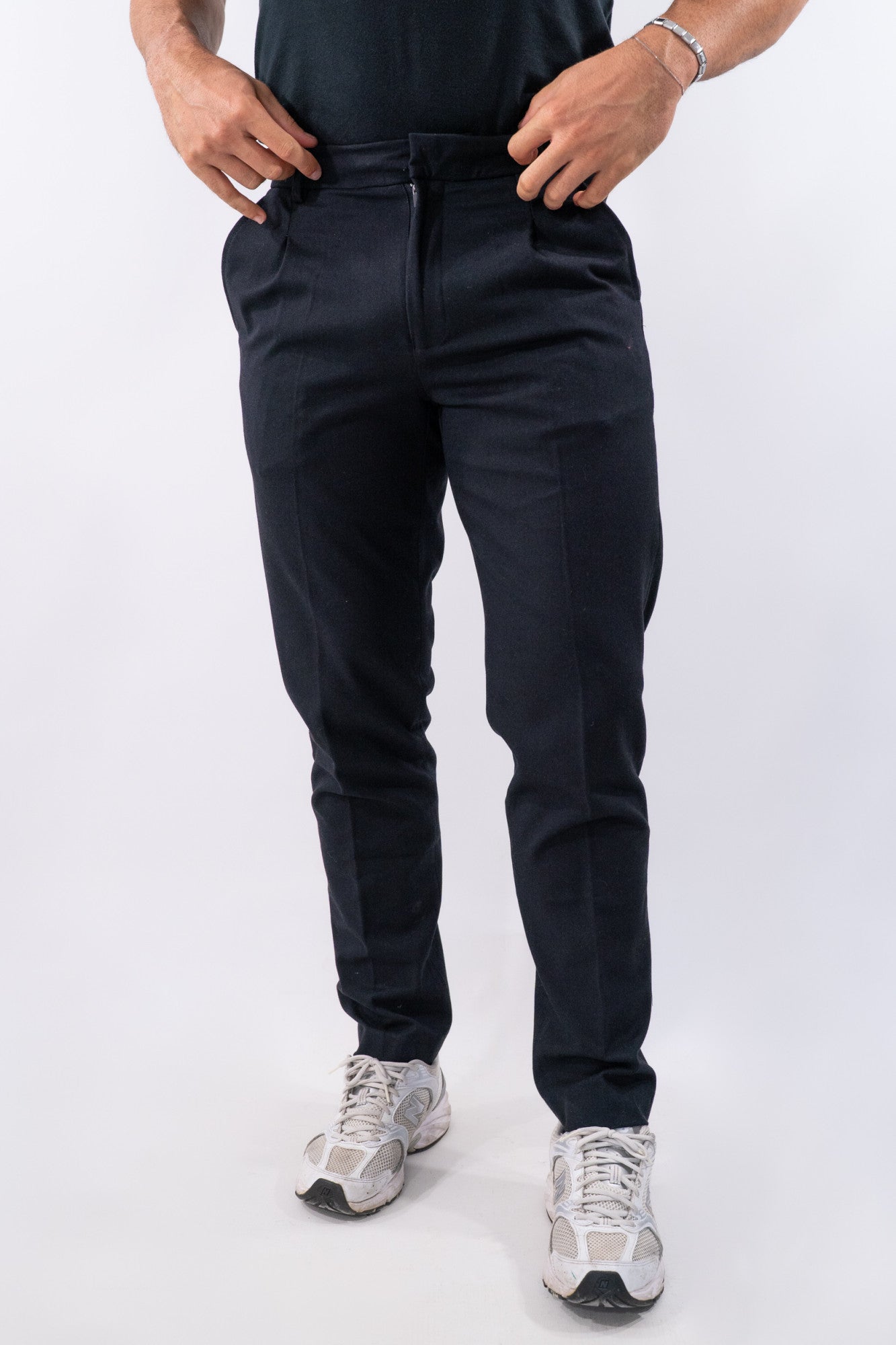 Pantalone relaxed con coulisse interna