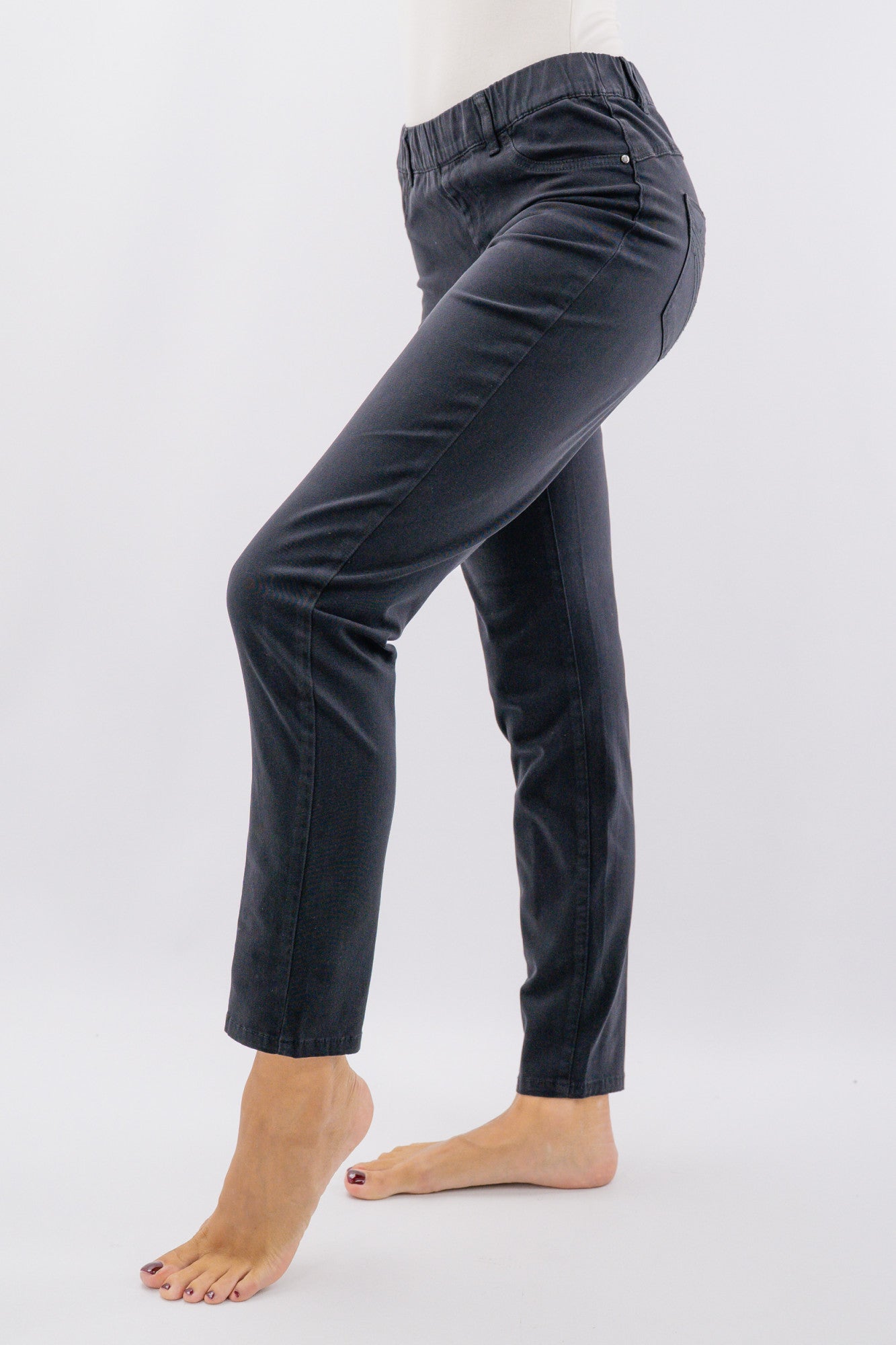 Jeggings in drill di cotone