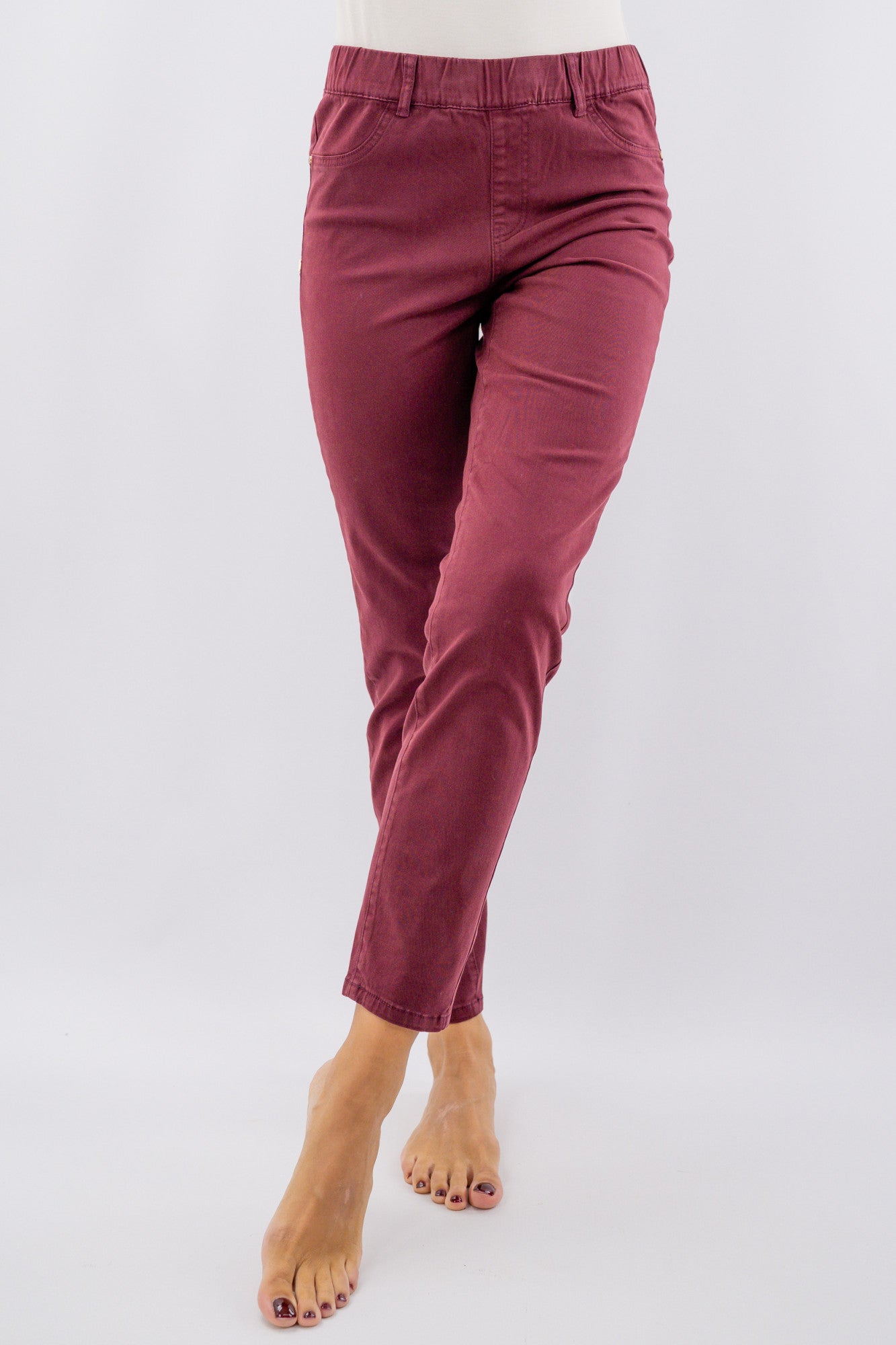 Jeggings in drill di cotone