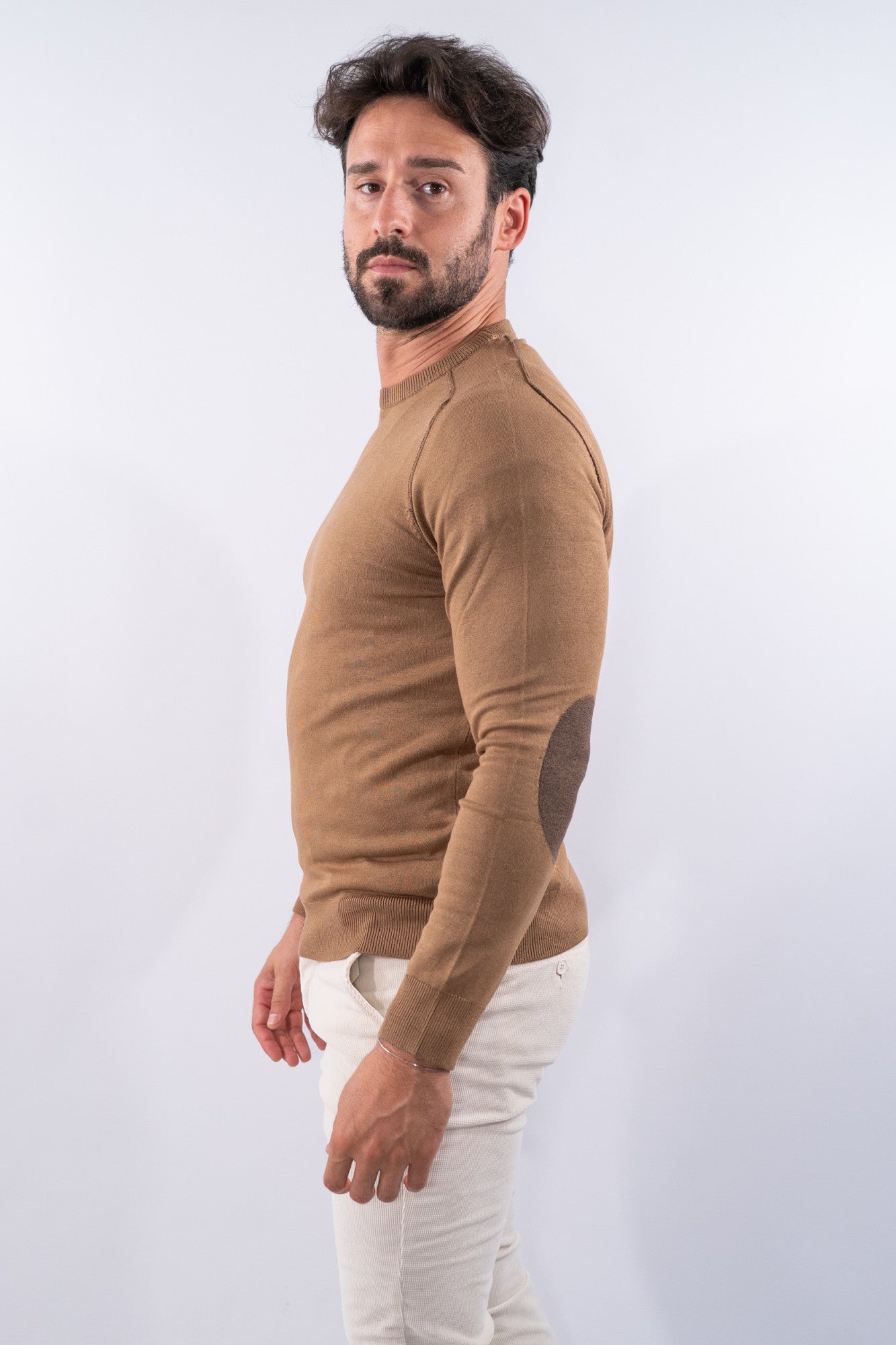 Girocollo con toppe