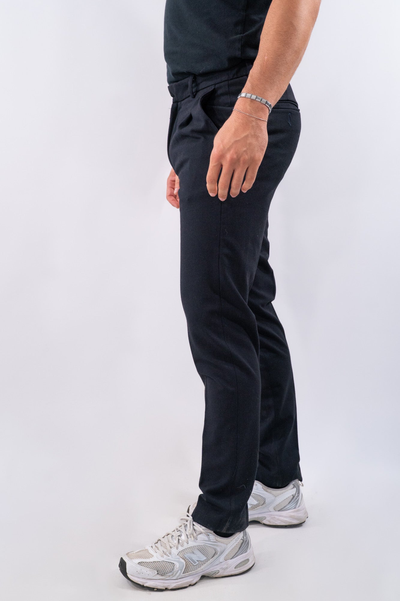 Pantalone relaxed con coulisse interna