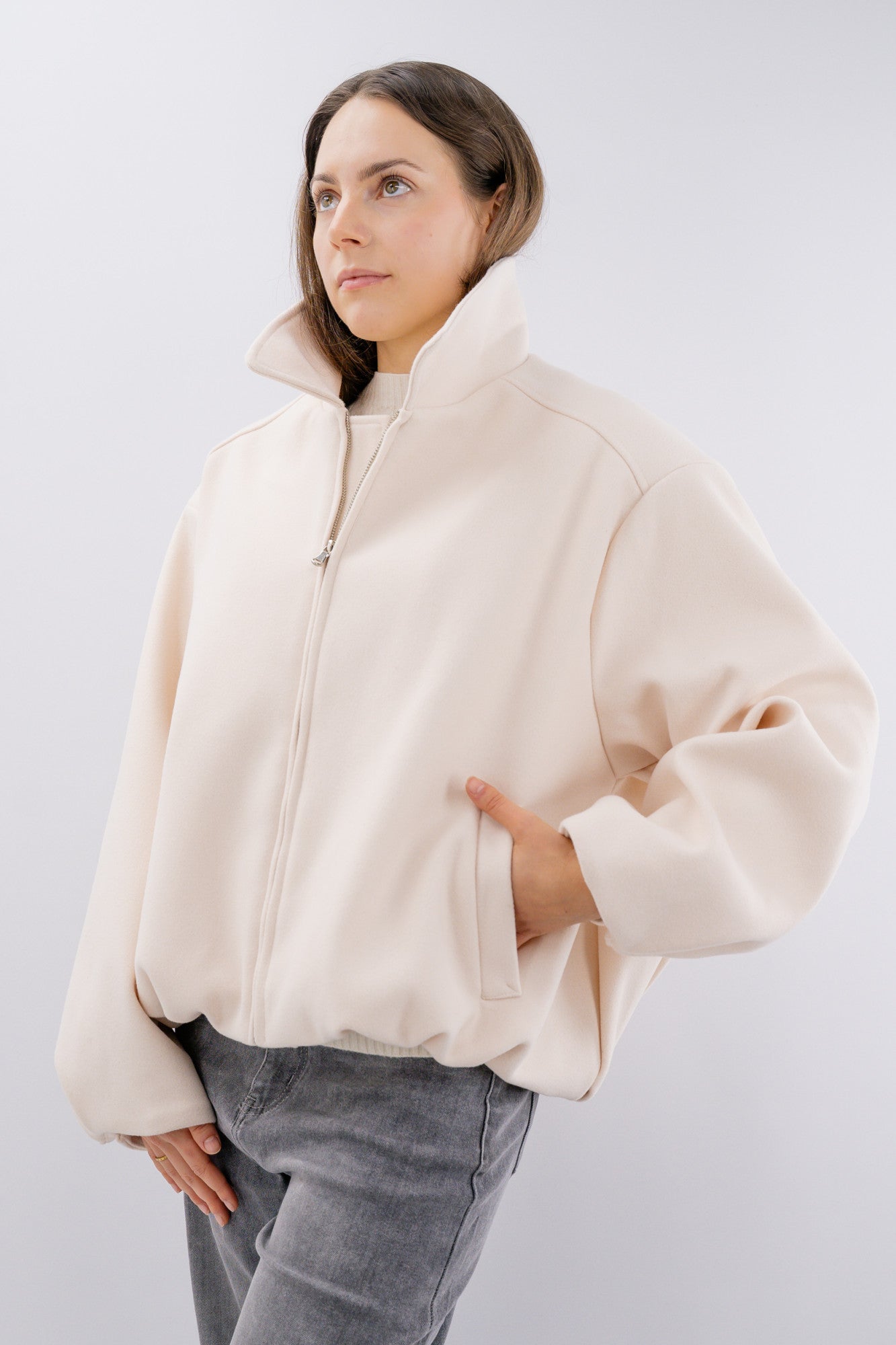 Cappotto bomber foderato
