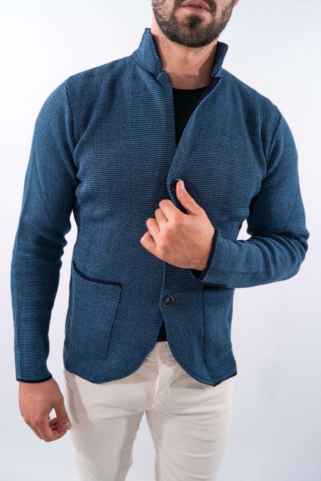 Blazer in maglia