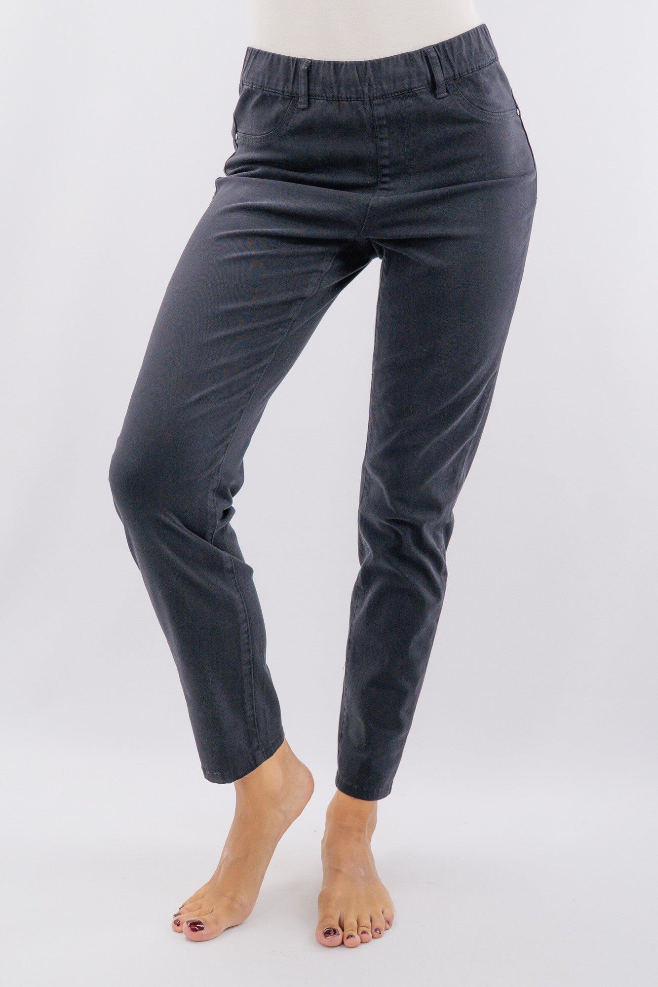 Jeggings in drill di cotone