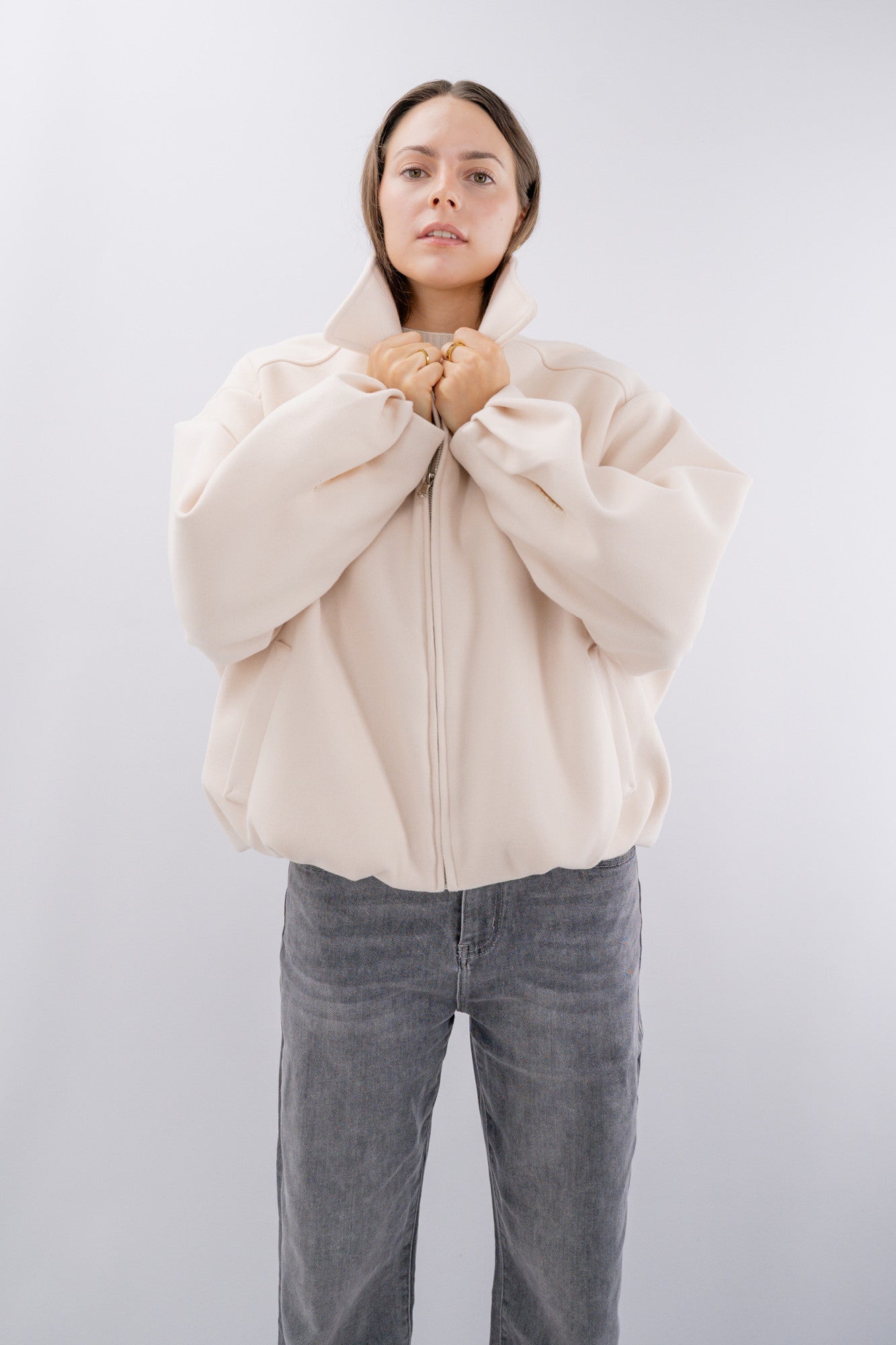 Cappotto bomber foderato