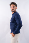 Maglia con doppio collo