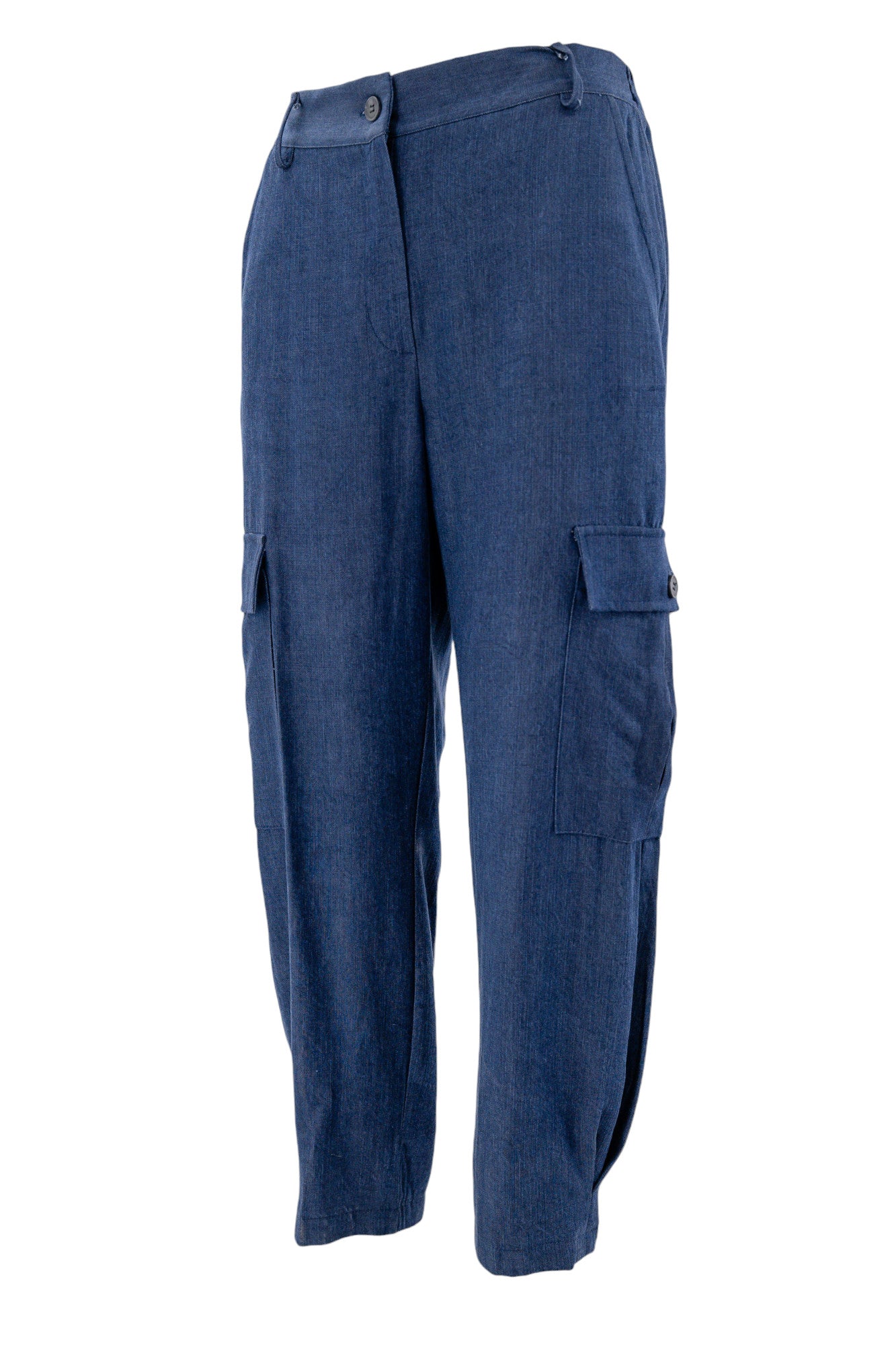 Pantalone cargo in denim