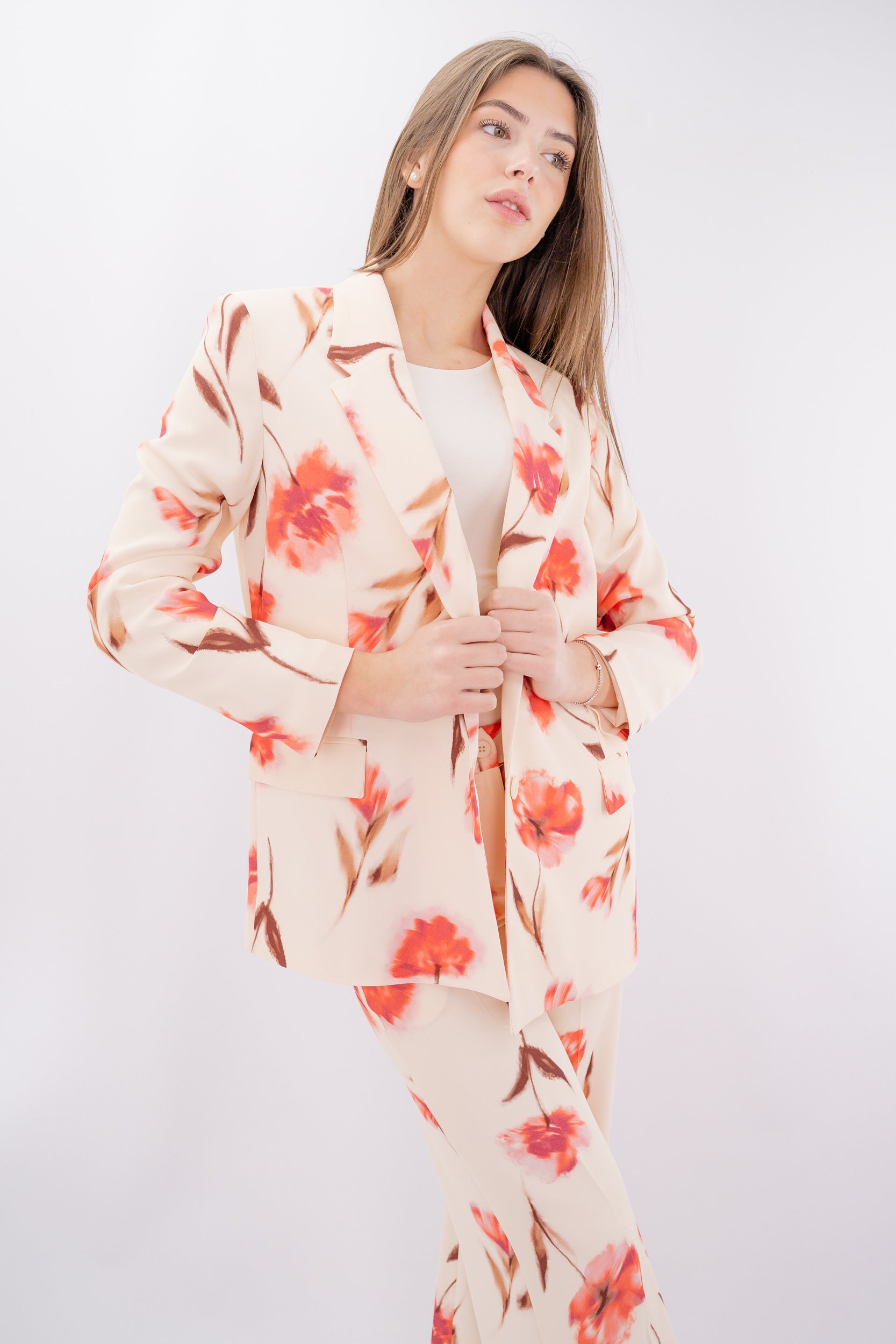 Blazer monopetto elegante foderato