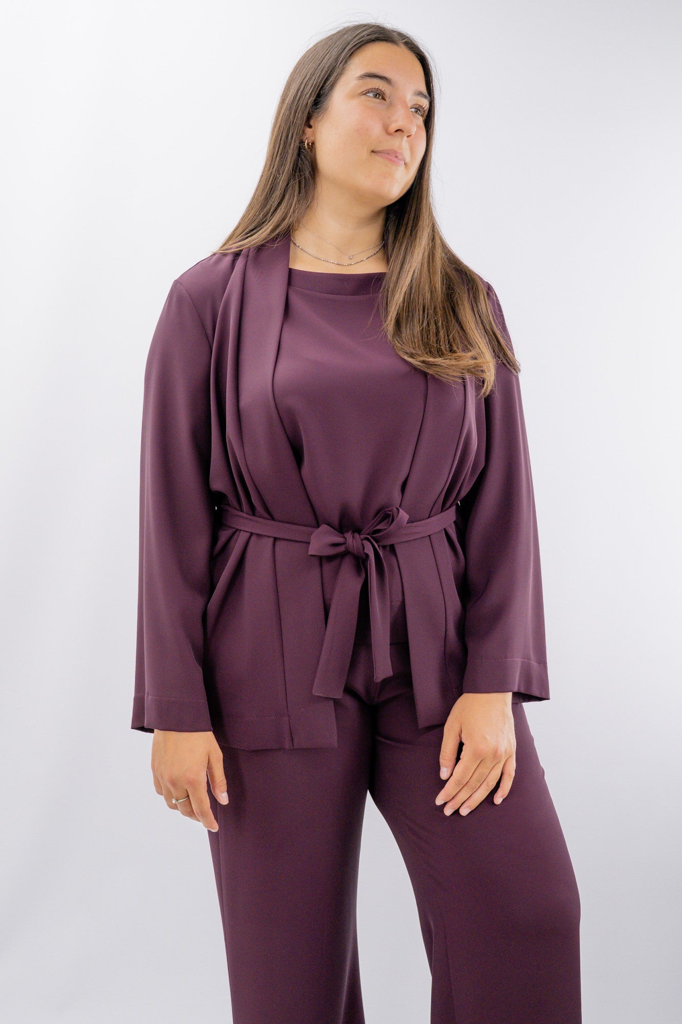 Tailleur tre pezzi oversize