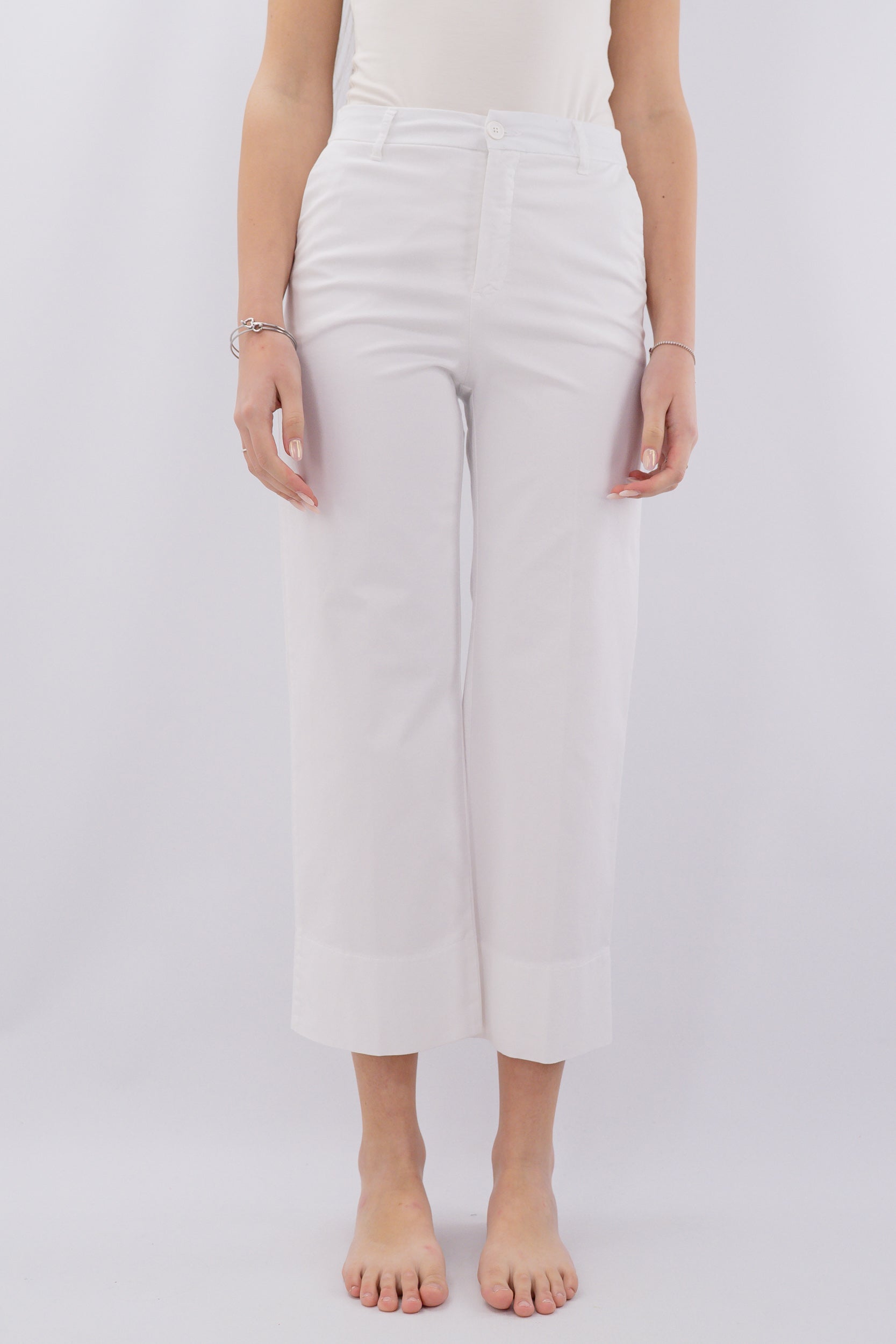 Pantalone cropped a palazzo
