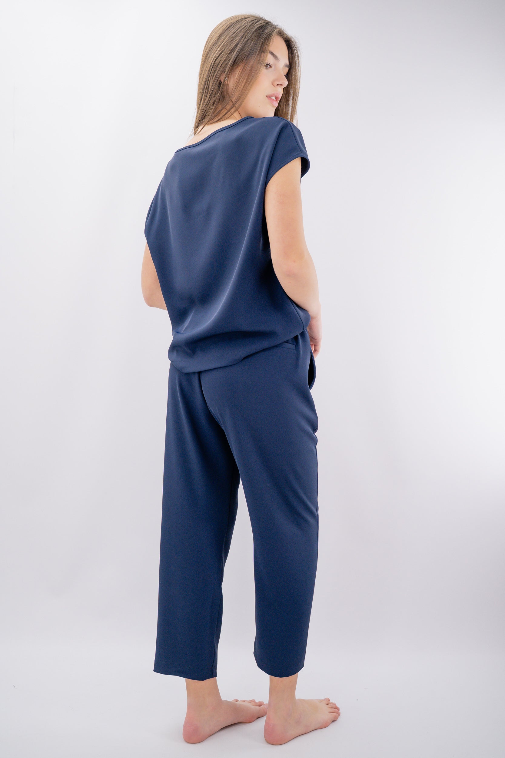 Set coordinato blusa e pantalone