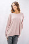 Maglia oversize con lurex