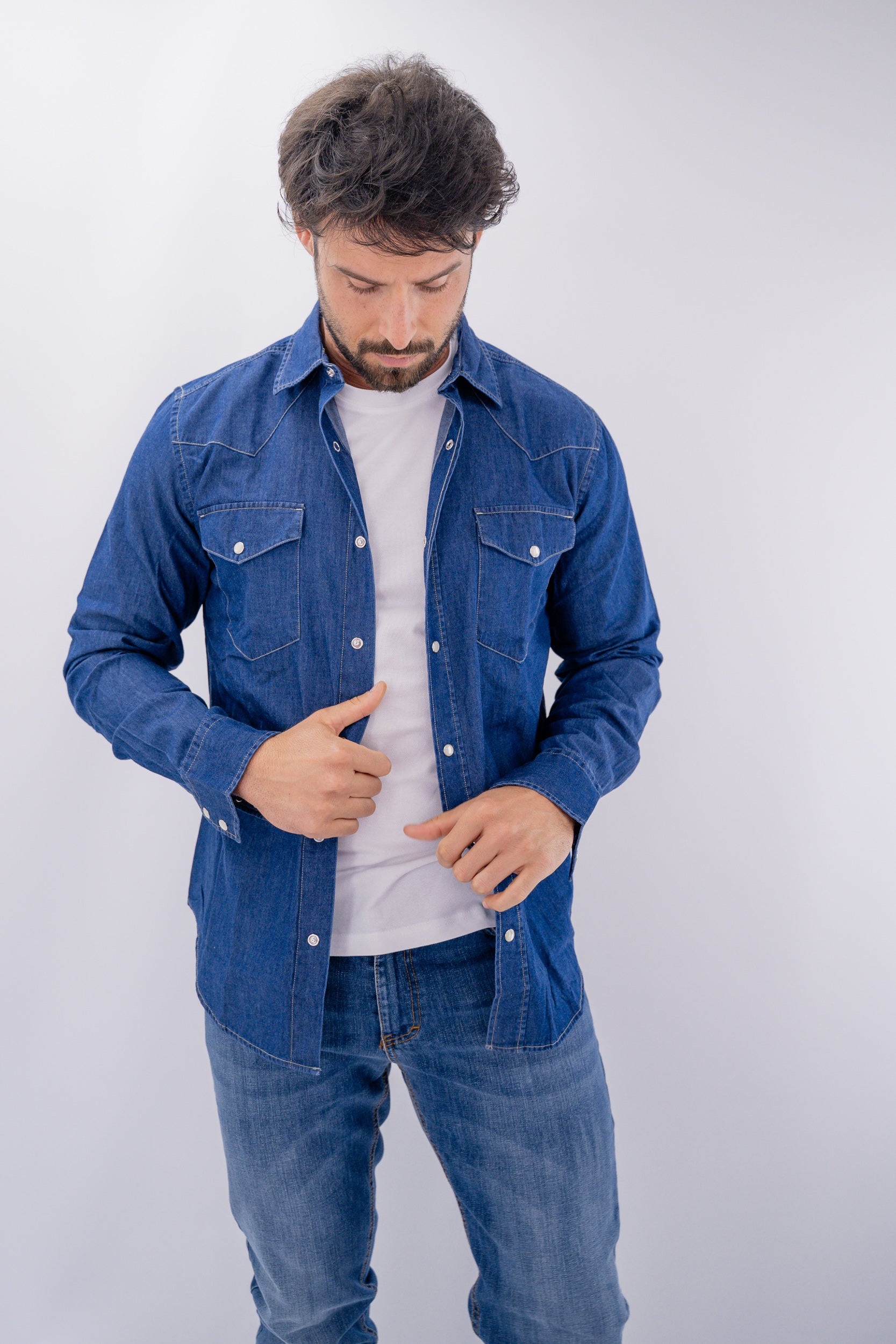 Camicia in denim