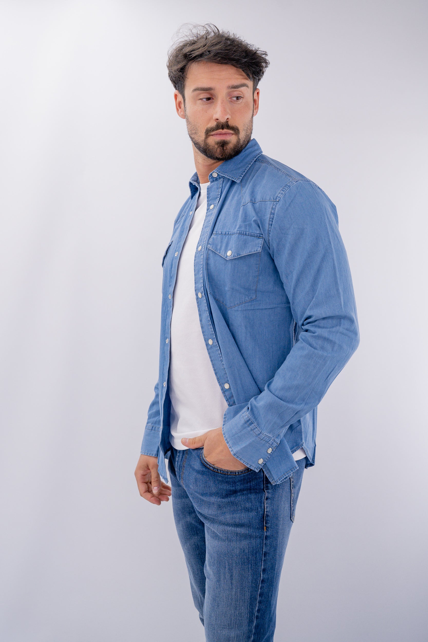 Camicia in denim