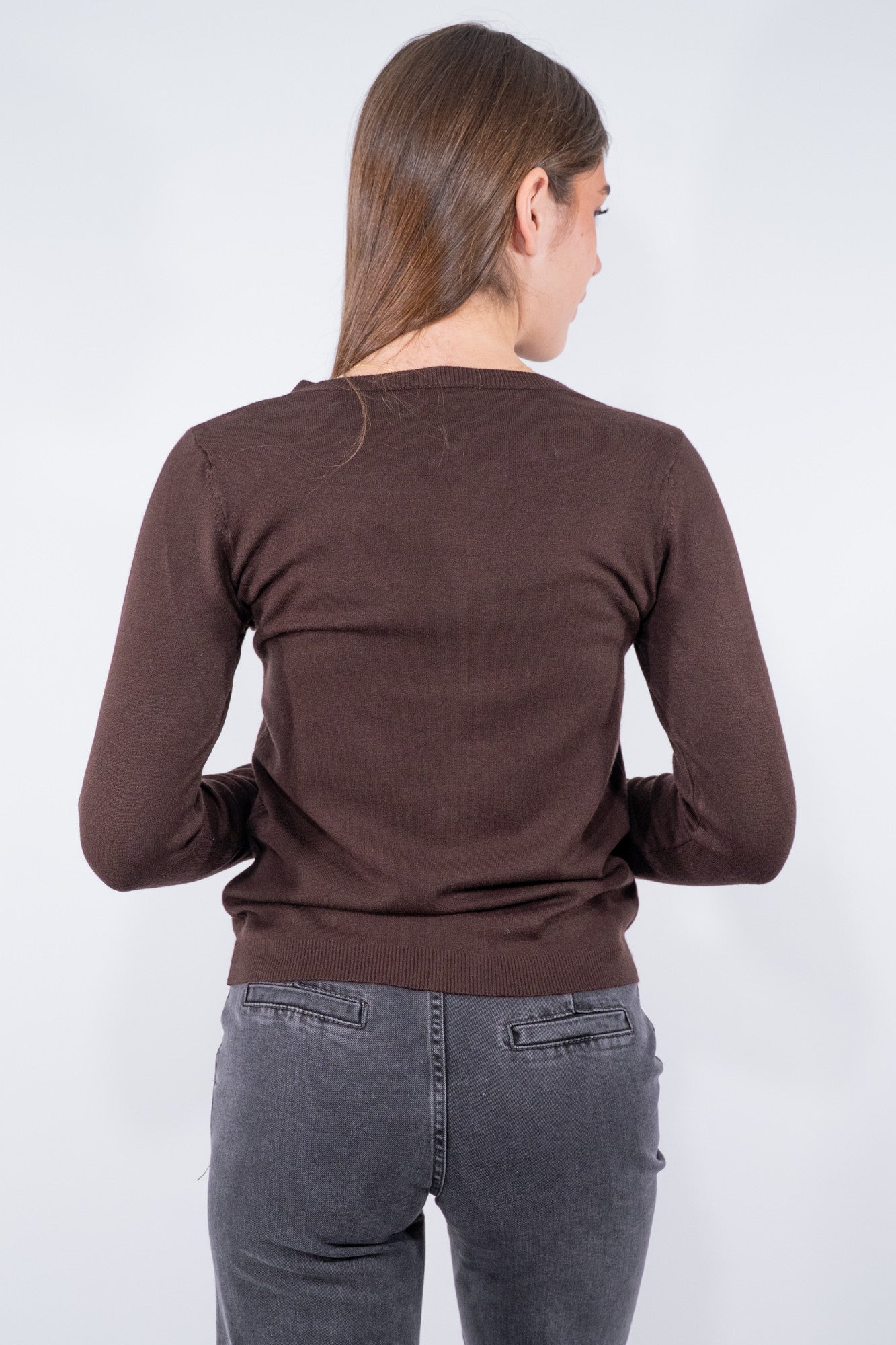 Cardigan collo alla coreana