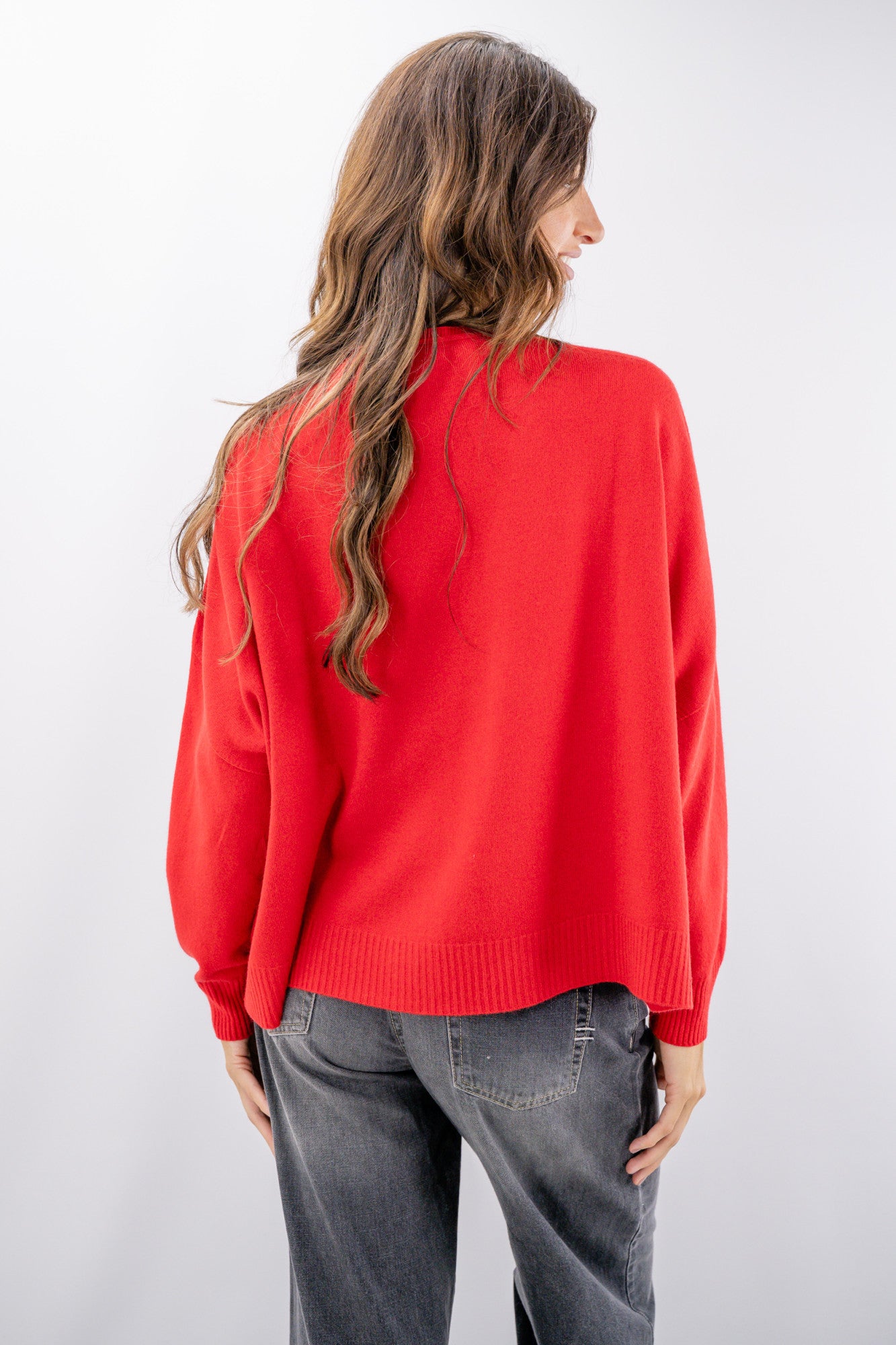 Cardigan aperto cropped
