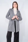 Cappotto sartoriale con revers classico