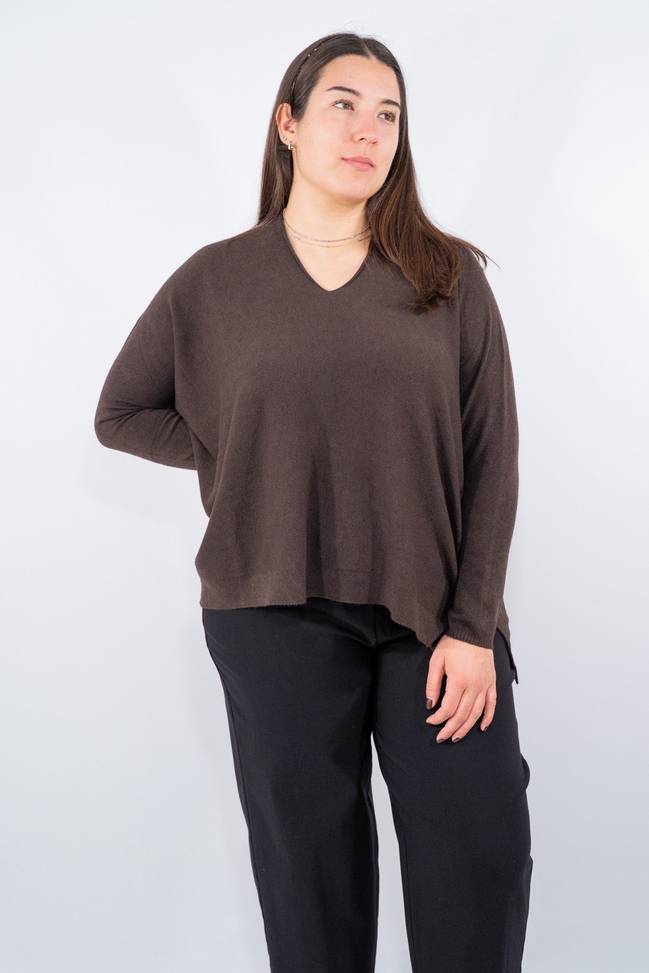 Maglia con scollo a V