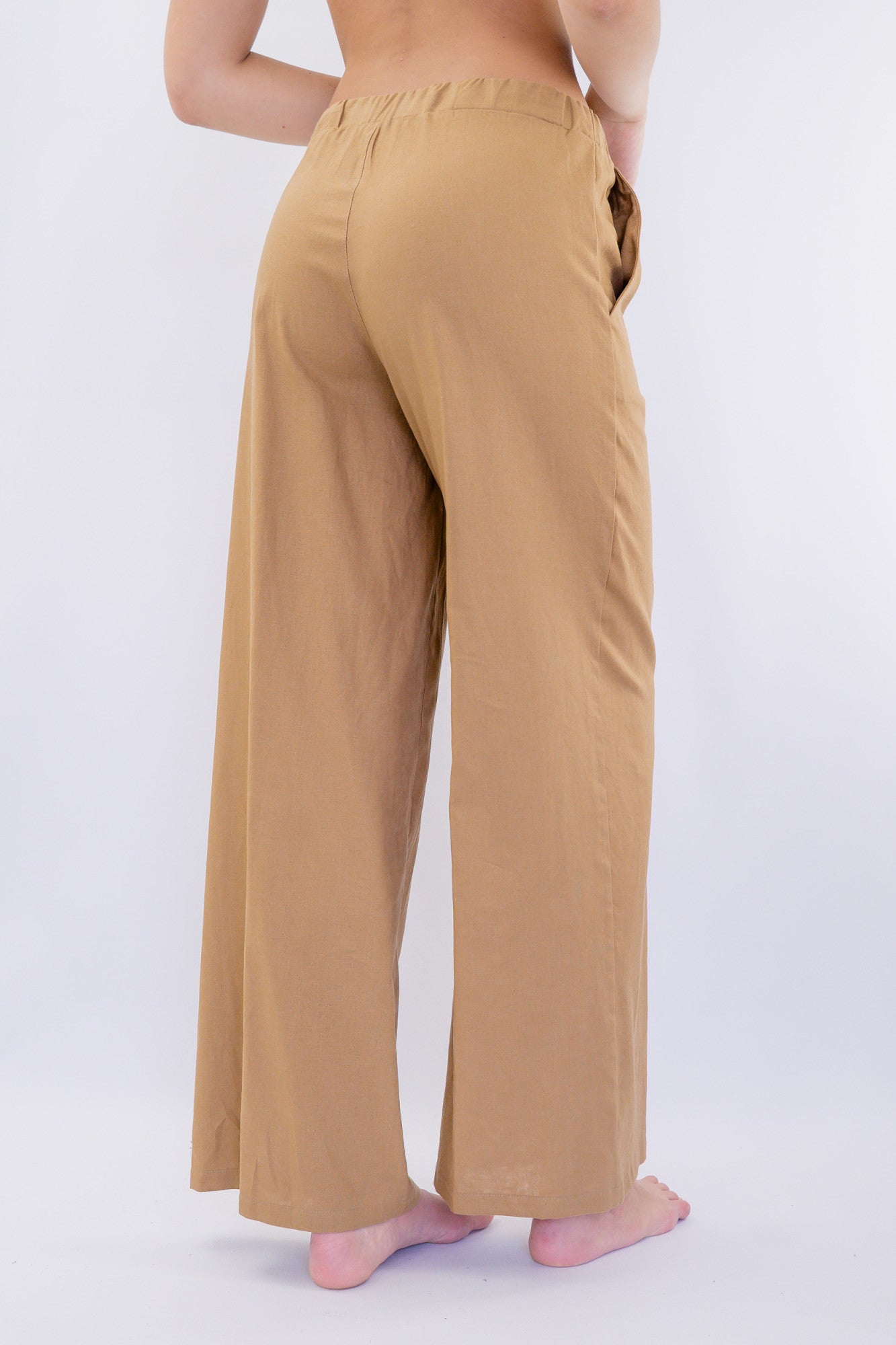 Pantalone a palazzo con elastico