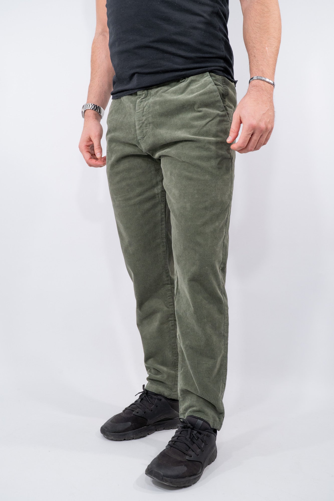 Pantalone velluto coste sottili