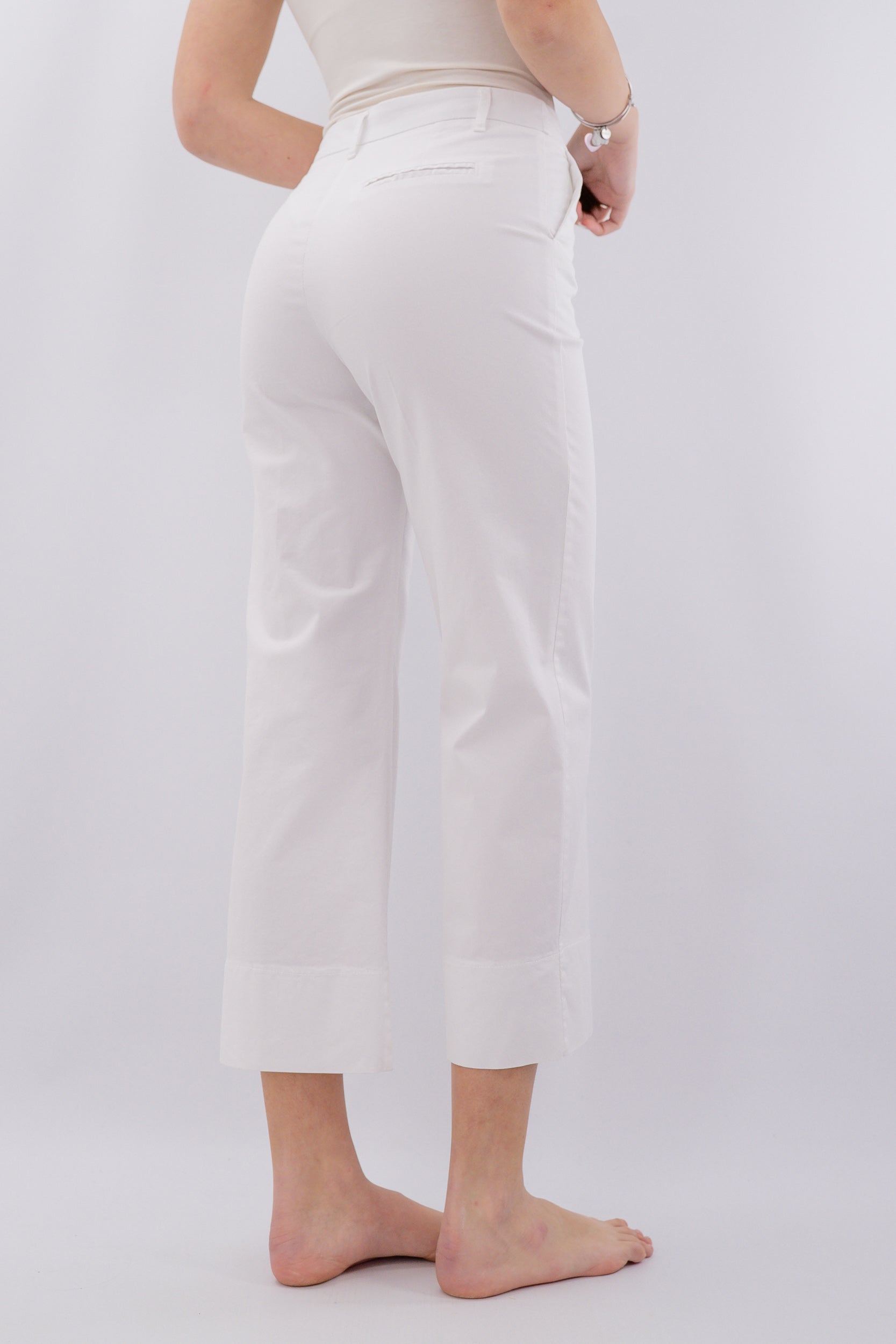 Pantalone cropped a palazzo