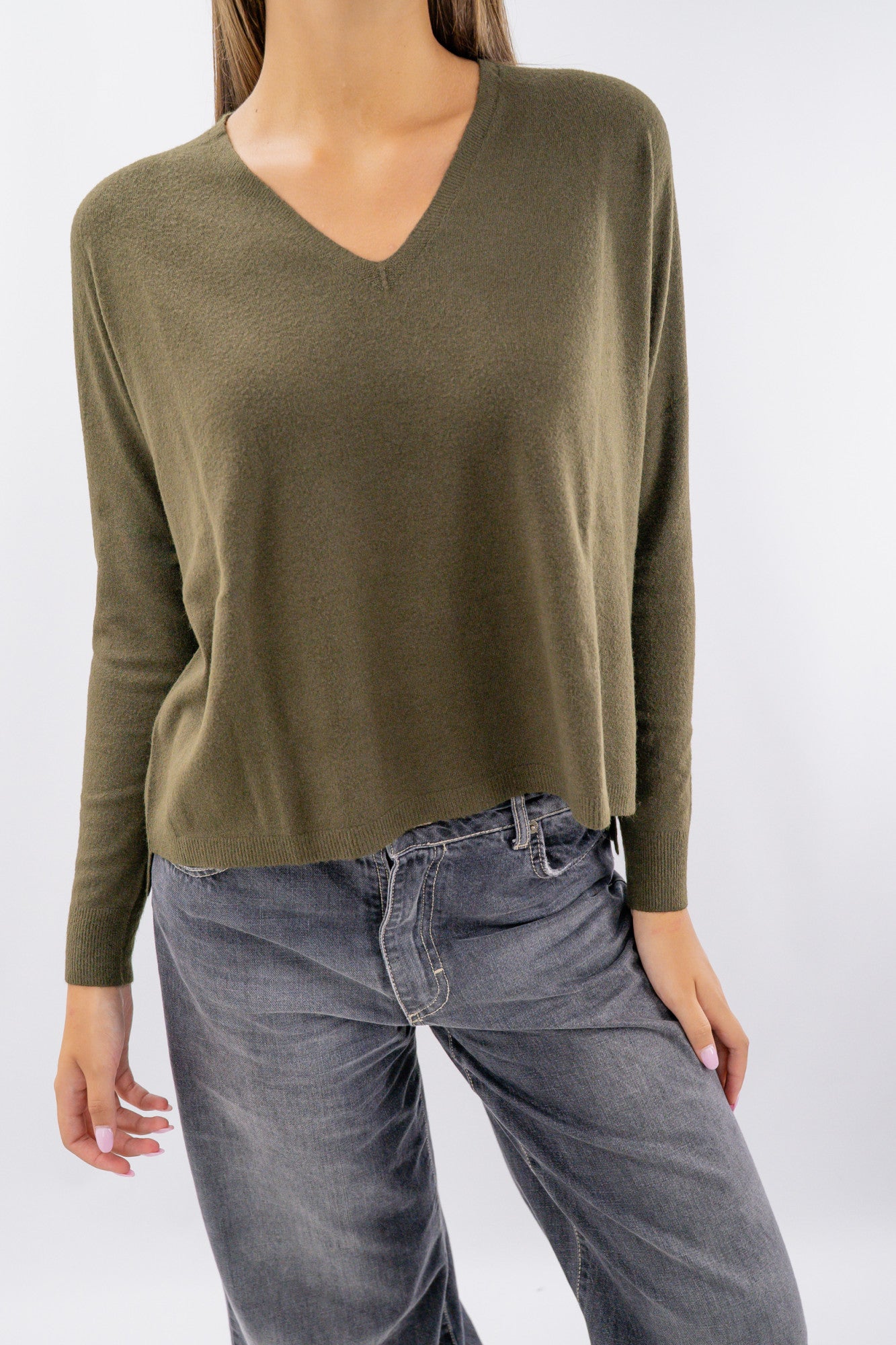 Maglia con scollo a V