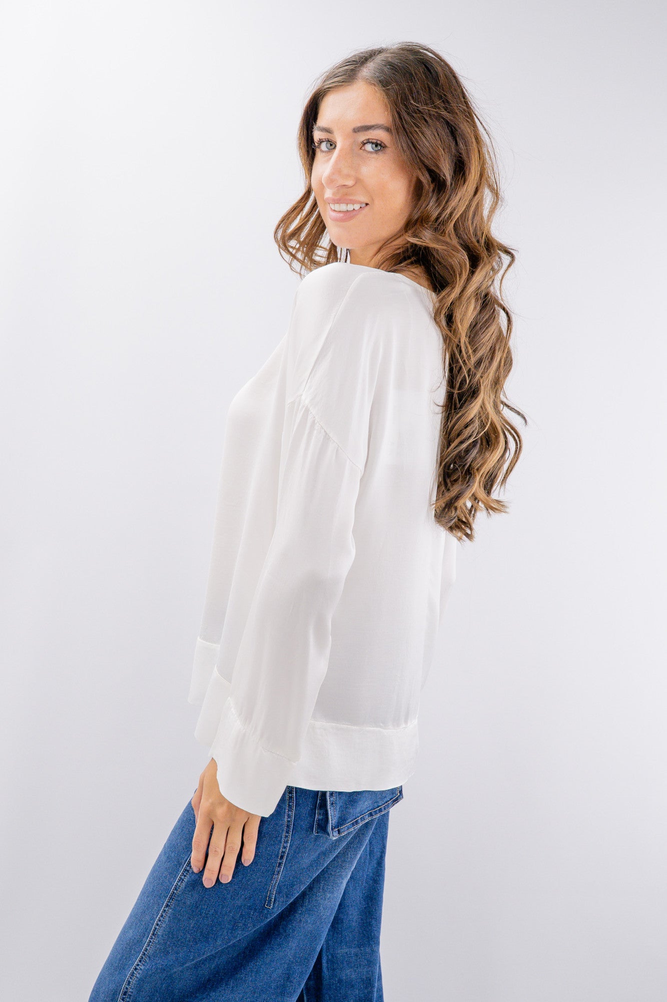 Blusa in viscosa