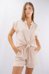 Camicia con collo coreana