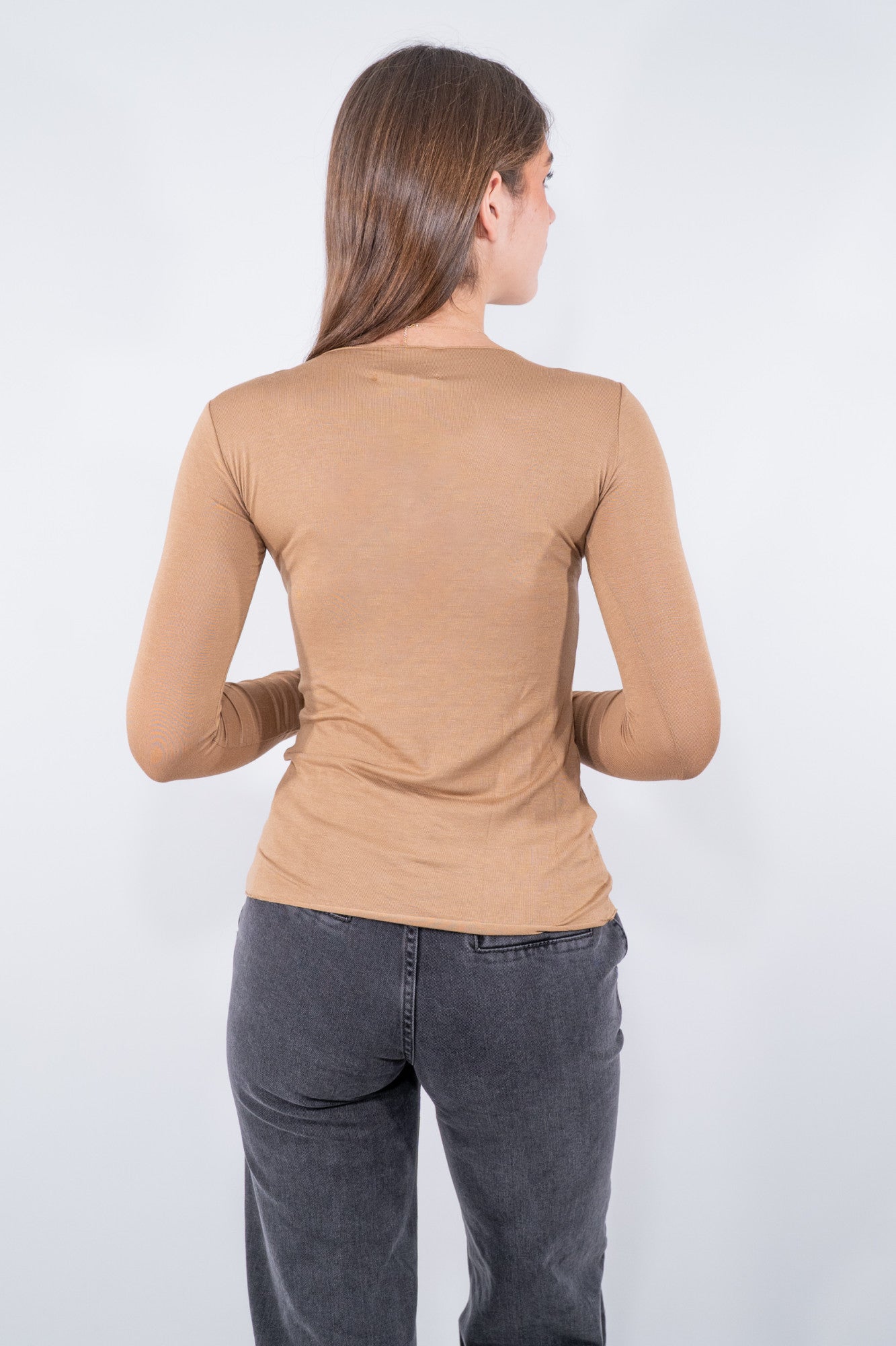 Cashmirina - maglietta misto cashmere extra-fine