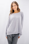 Maglia oversize con lurex