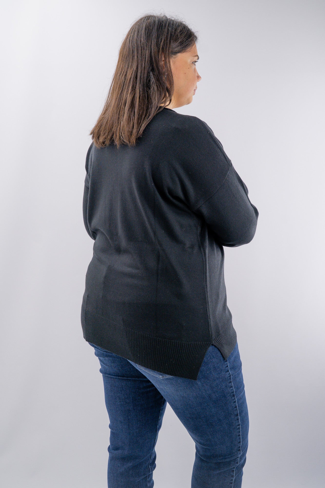 Maglia over con lettering laminato