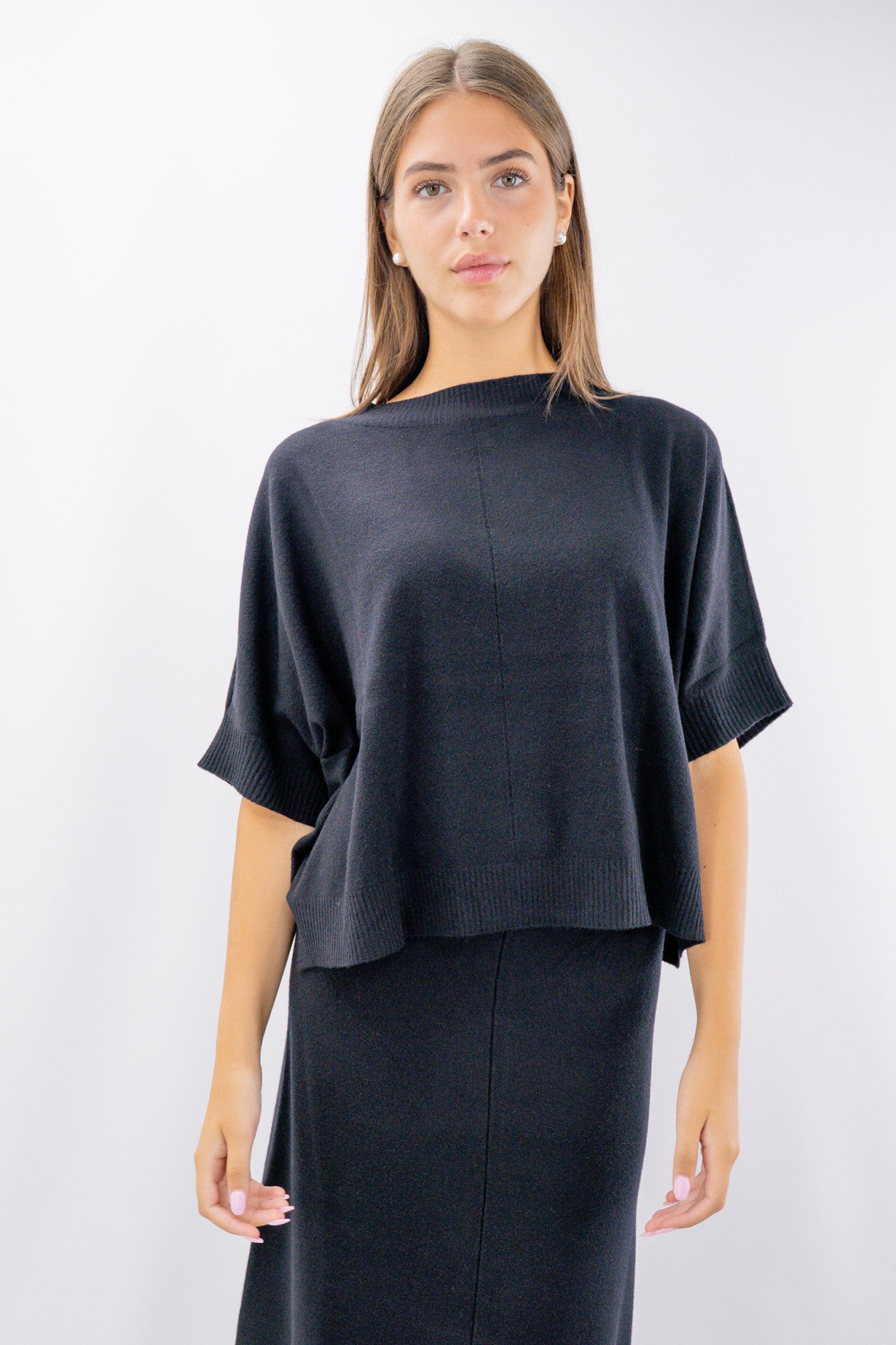 Maglia con manica kimono