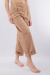 Pantalone balloon con pinces