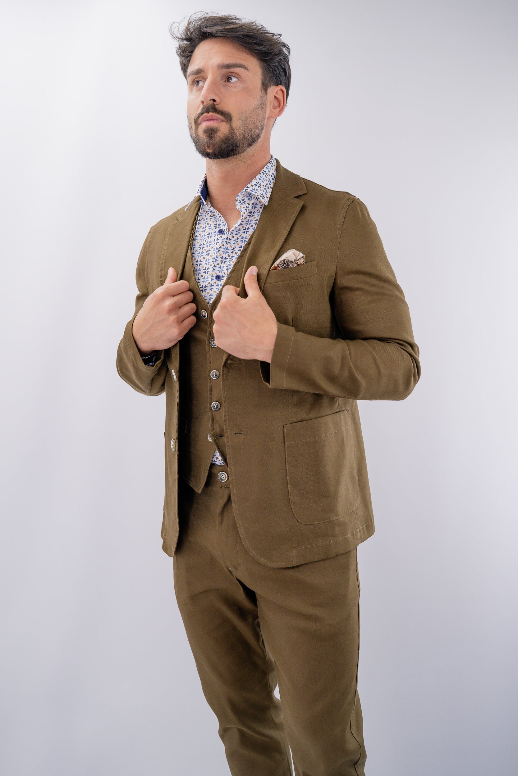 Blazer monopetto sfoderato elegante