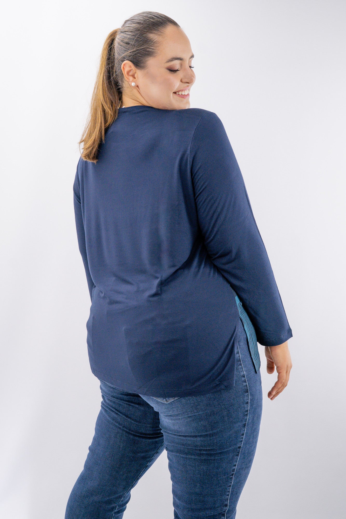 Blusa oversize fantasia optical