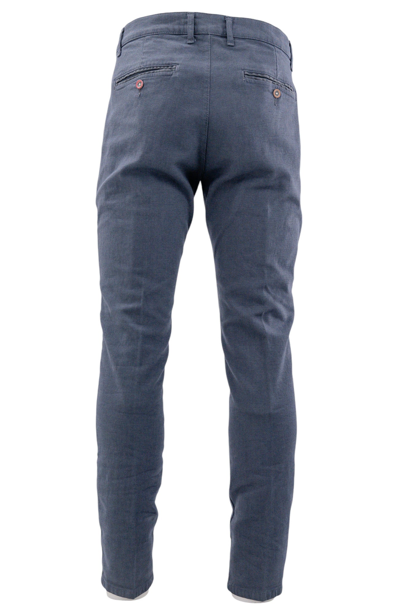 Pantalone modello chino operato