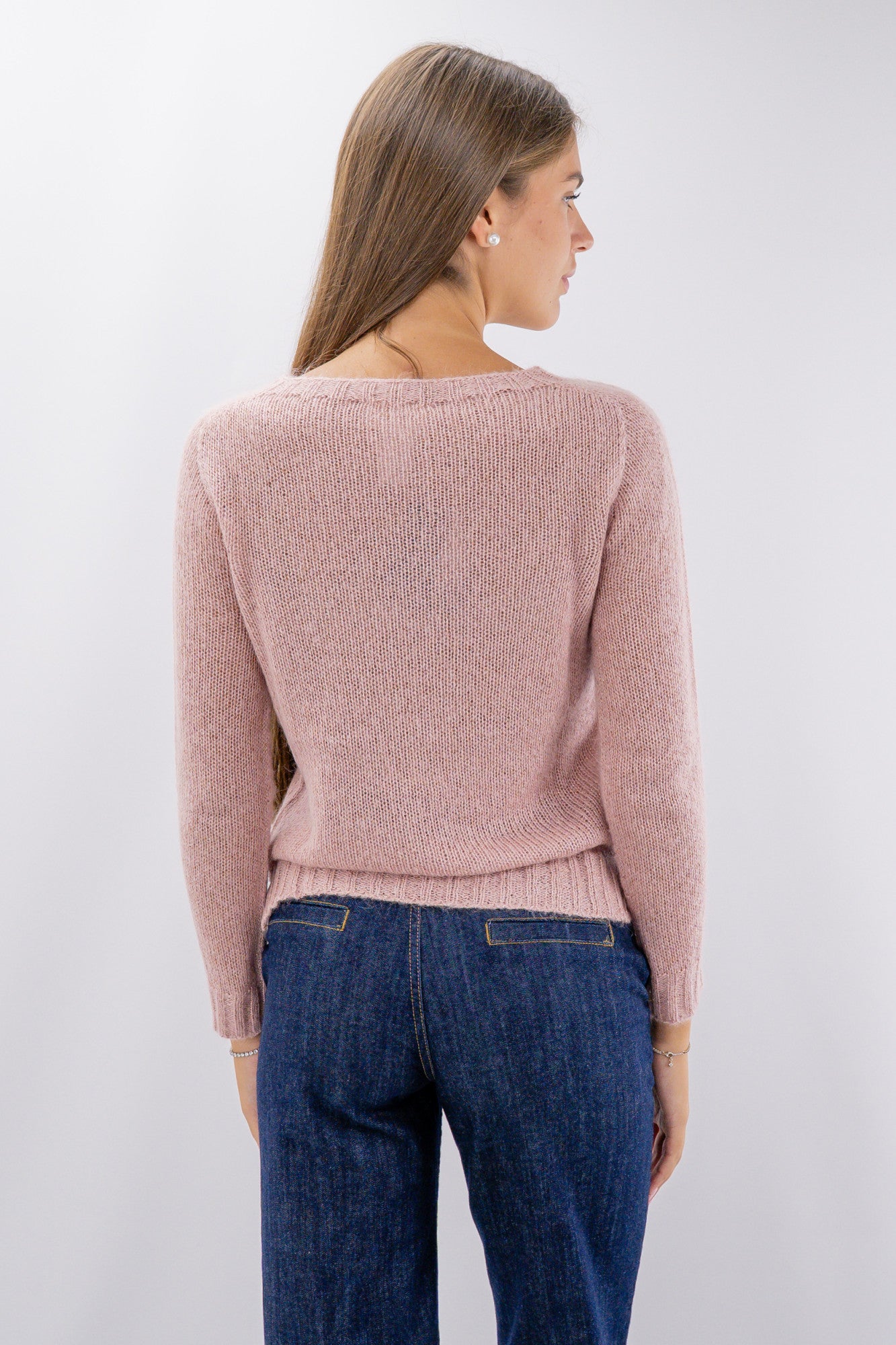 Maglia girocollo lurex