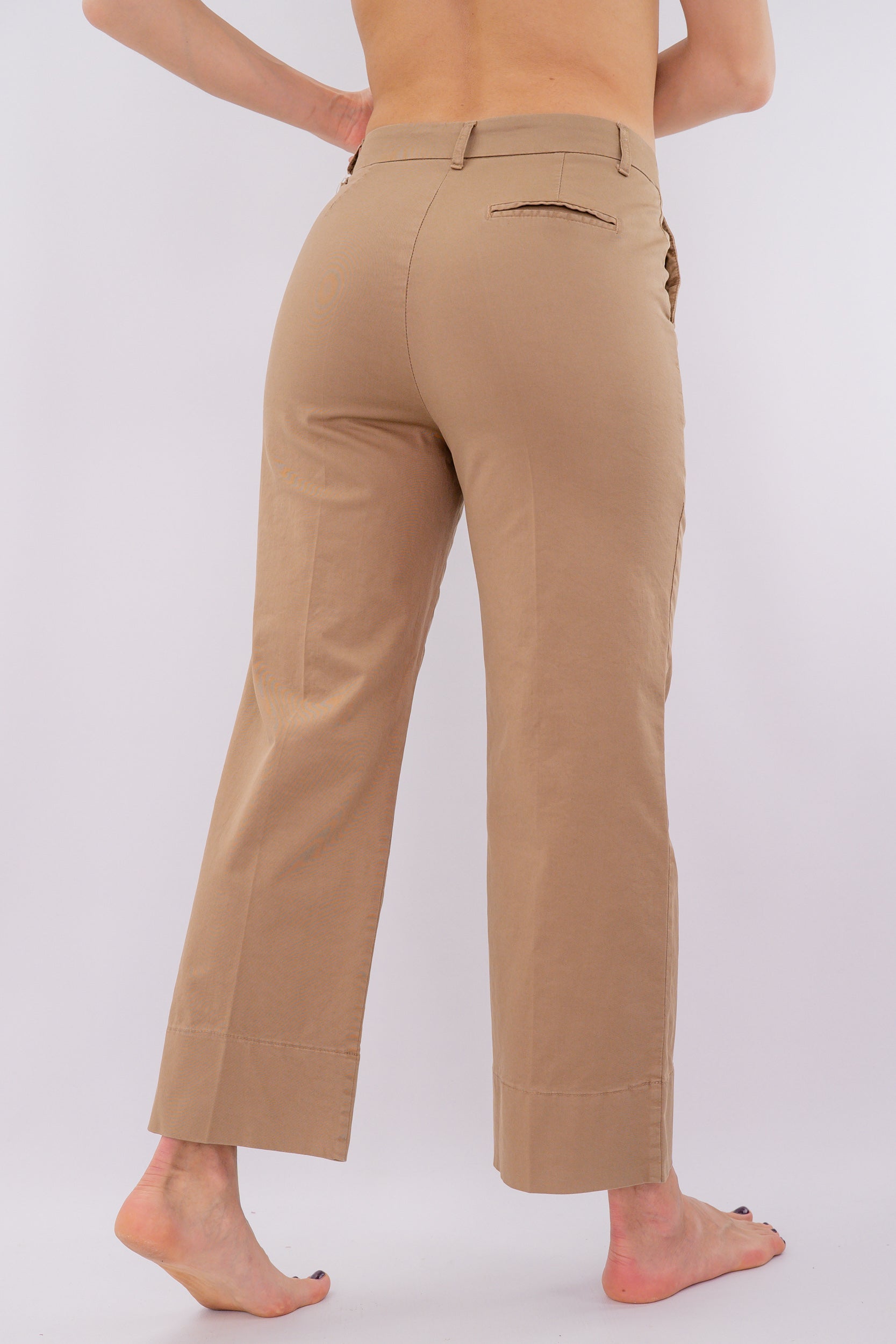 Pantalone cropped a palazzo