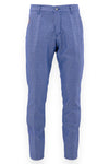 Pantalone con bottoni decorativi in cotone